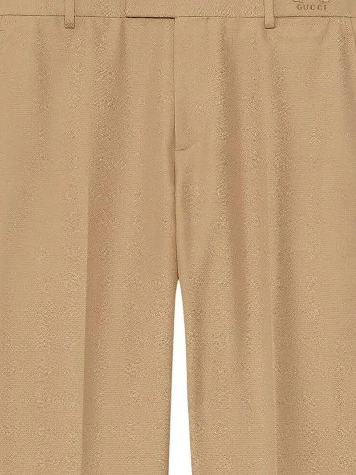 Gucci oc11z1025 Cotton Natte Pant in Brown Size US 38 / EU 54 - 2 Thumbnail