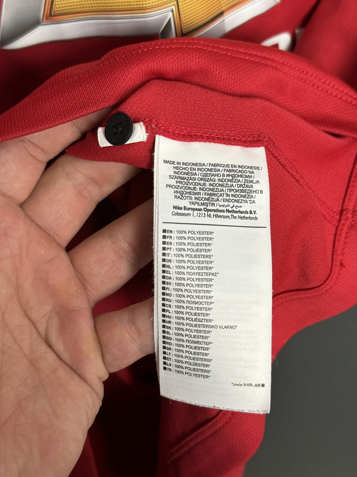 Nike Manchester United 14/15 Home Di Maria Football Jersey Size US L / EU 52-54 / 3 - 18 Thumbnail