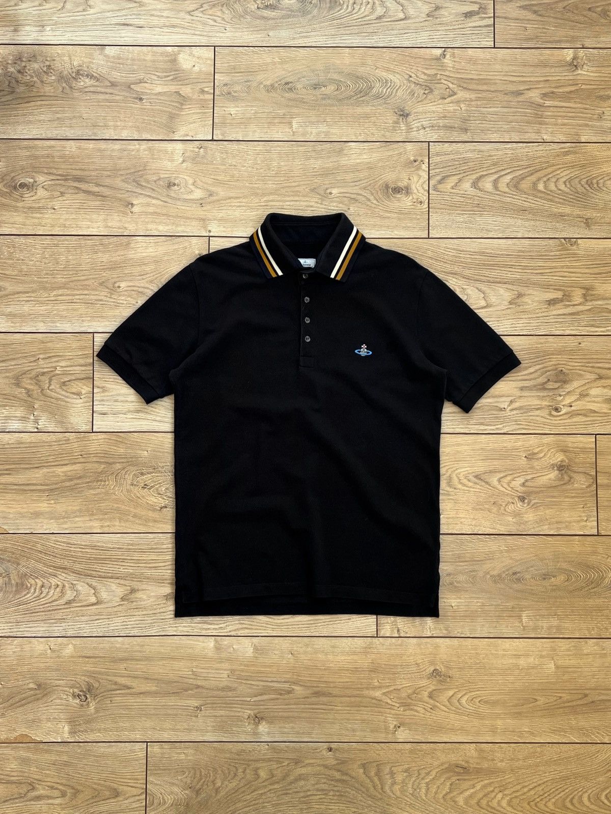 Vivienne Westwood Polo T-Shirt Small Orb Logo Luxury