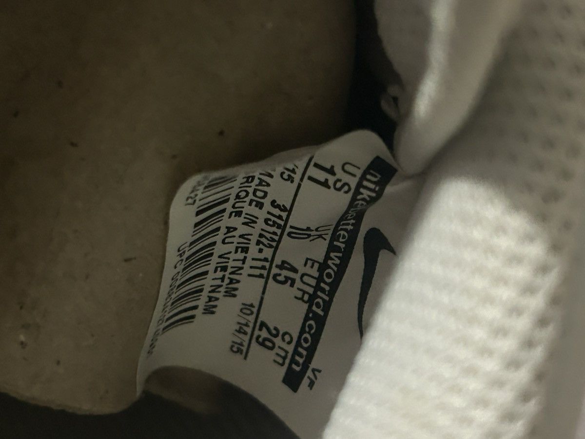 Nike nike air force one white Size US 11 / EU 44 - 4 Thumbnail