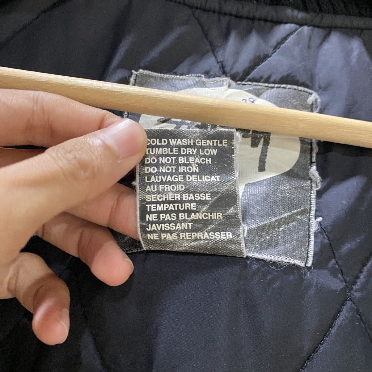 Stussy Stussy Wool Stripe Thermolite Plus Insulation Bomber Jackets Size US S / EU 44-46 / 1 - 12 Thumbnail
