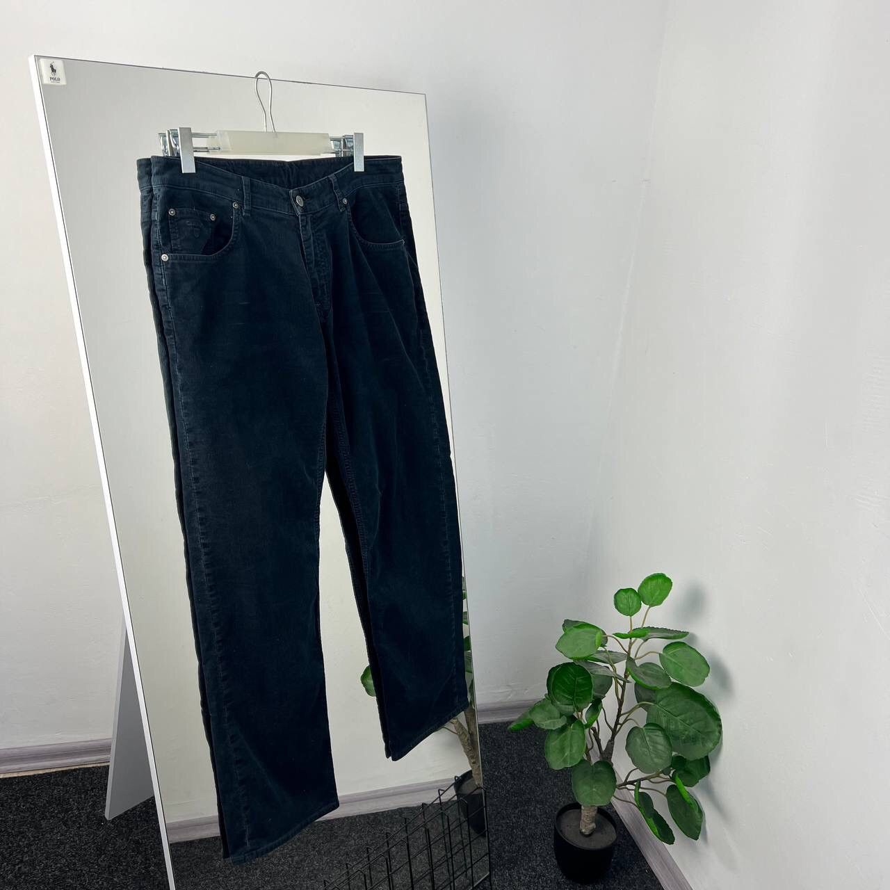 Gant Corduroy Black Pants Gant Vintage Regular Fit Normal Waist Size US 36 / EU 52 - 4 Thumbnail