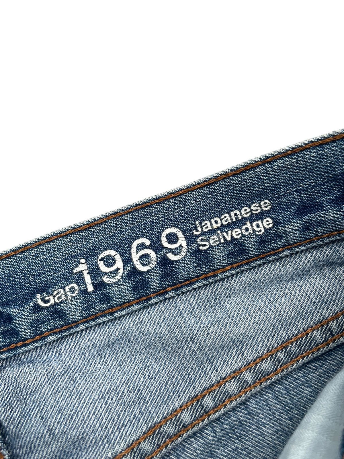 Gap GAP 1969 Distresed Selvedge Jeans Size 30" / US 8 / IT 44 - 8 Thumbnail
