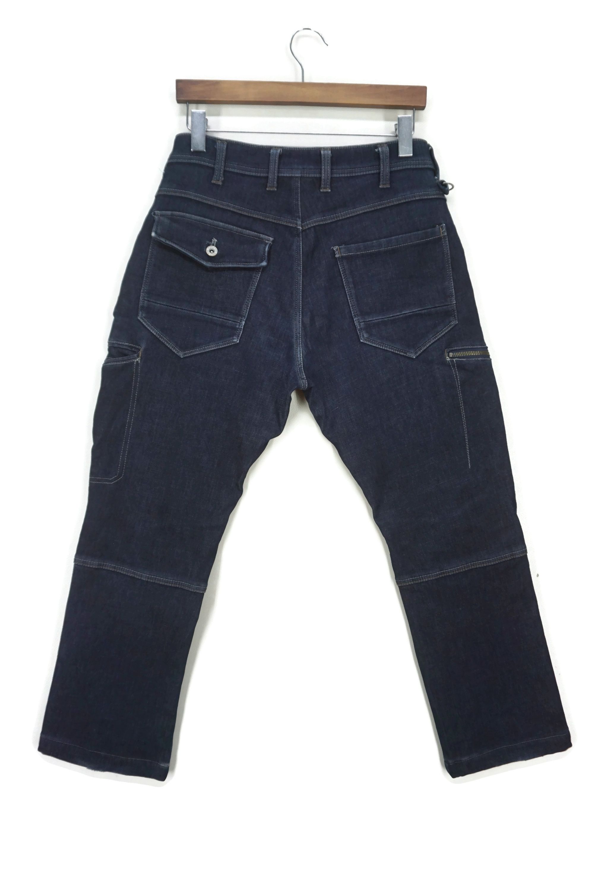 Japanese Brand Fieldcore Jeans Size W30xL27.5 Fleece Lining Cropped Jorts Size US 30 / EU 46 - 2 Thumbnail