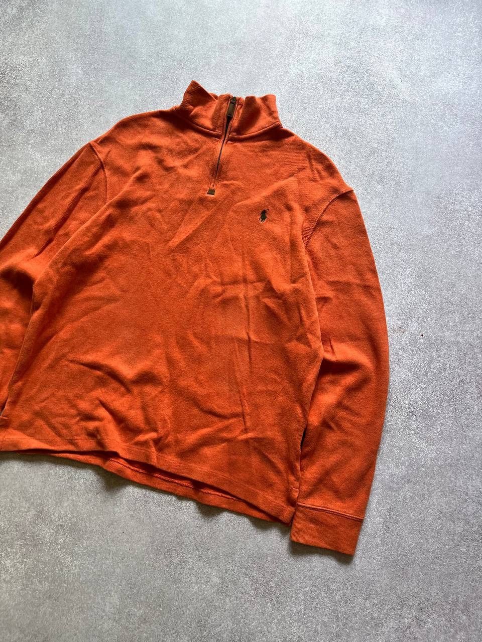 Polo Ralph Lauren × Vintage Vintage Polo Ralph Lauren Quarter Zip Sweater Y2K M Size US M / EU 48-50 / 2 - 2 Thumbnail