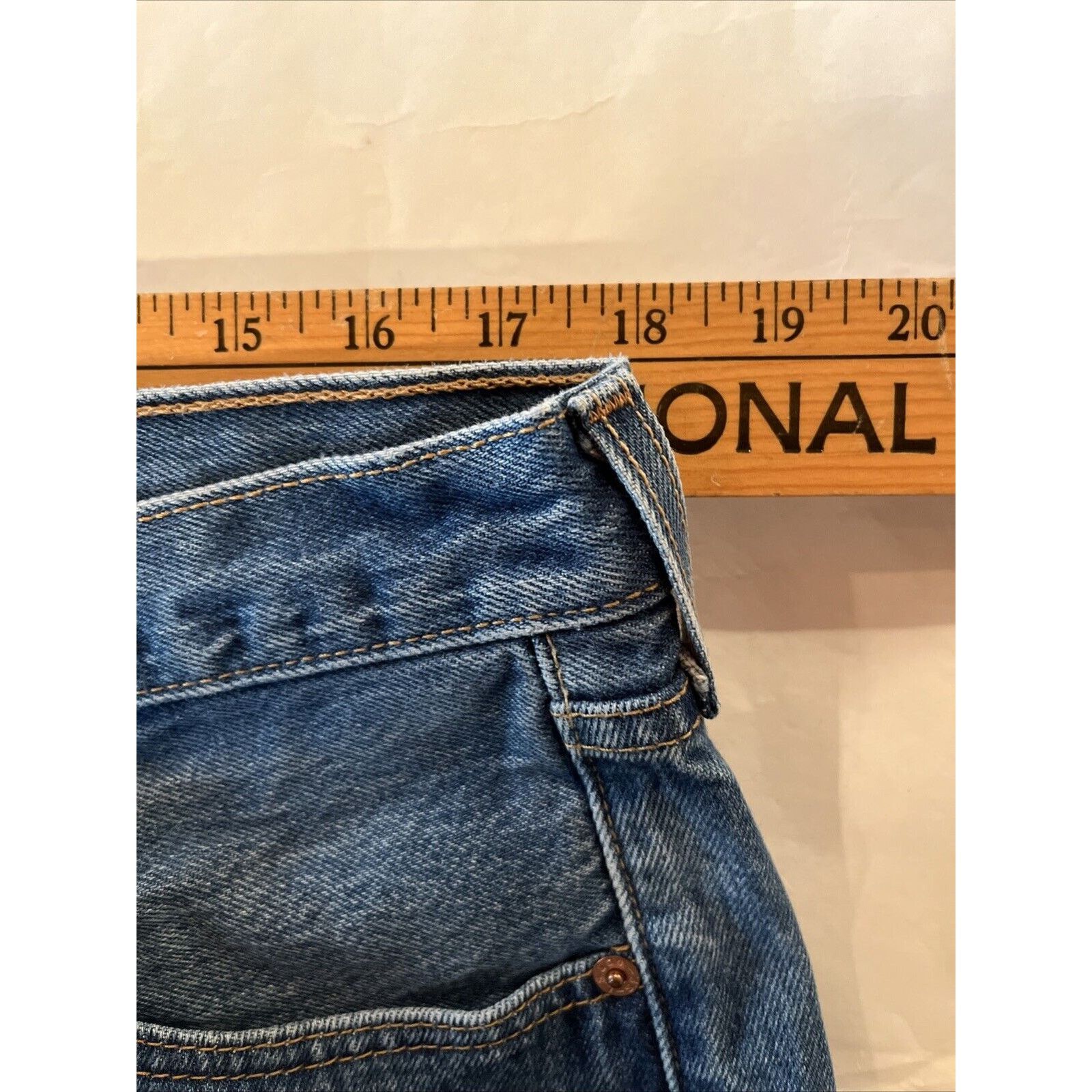 Levi's Levi’s VTG 501 Jeans 36x29 Fit Blue Denim Cotton Button Fly Size US 36 / EU 52 - 4 Thumbnail