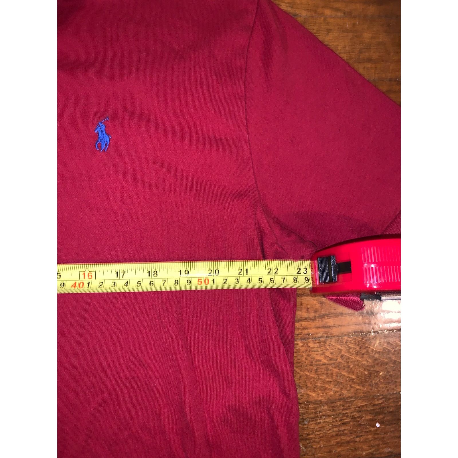 Polo Ralph Lauren Polo Ralph Lauren Polo Shirt Large Red Blue Pony Size US L / EU 52-54 / 3 - 6 Thumbnail