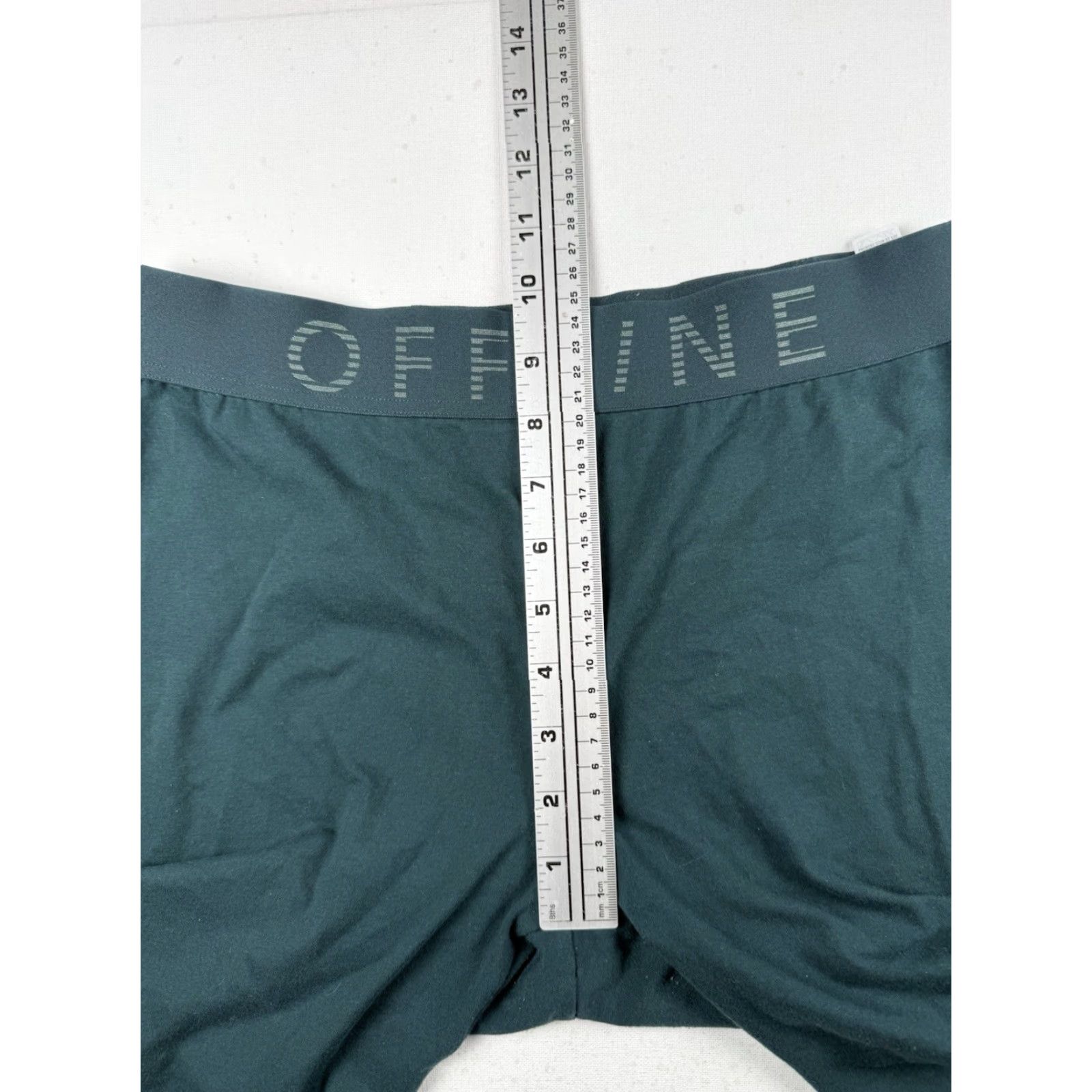 Vintage Aerie Leggings Womens Regular Rise Green L Green Solid Ankle Size Large OG Offline OG Legging Leggings Womens L Green 90s? Size 36" / US 14 / IT 50 - 5 Thumbnail