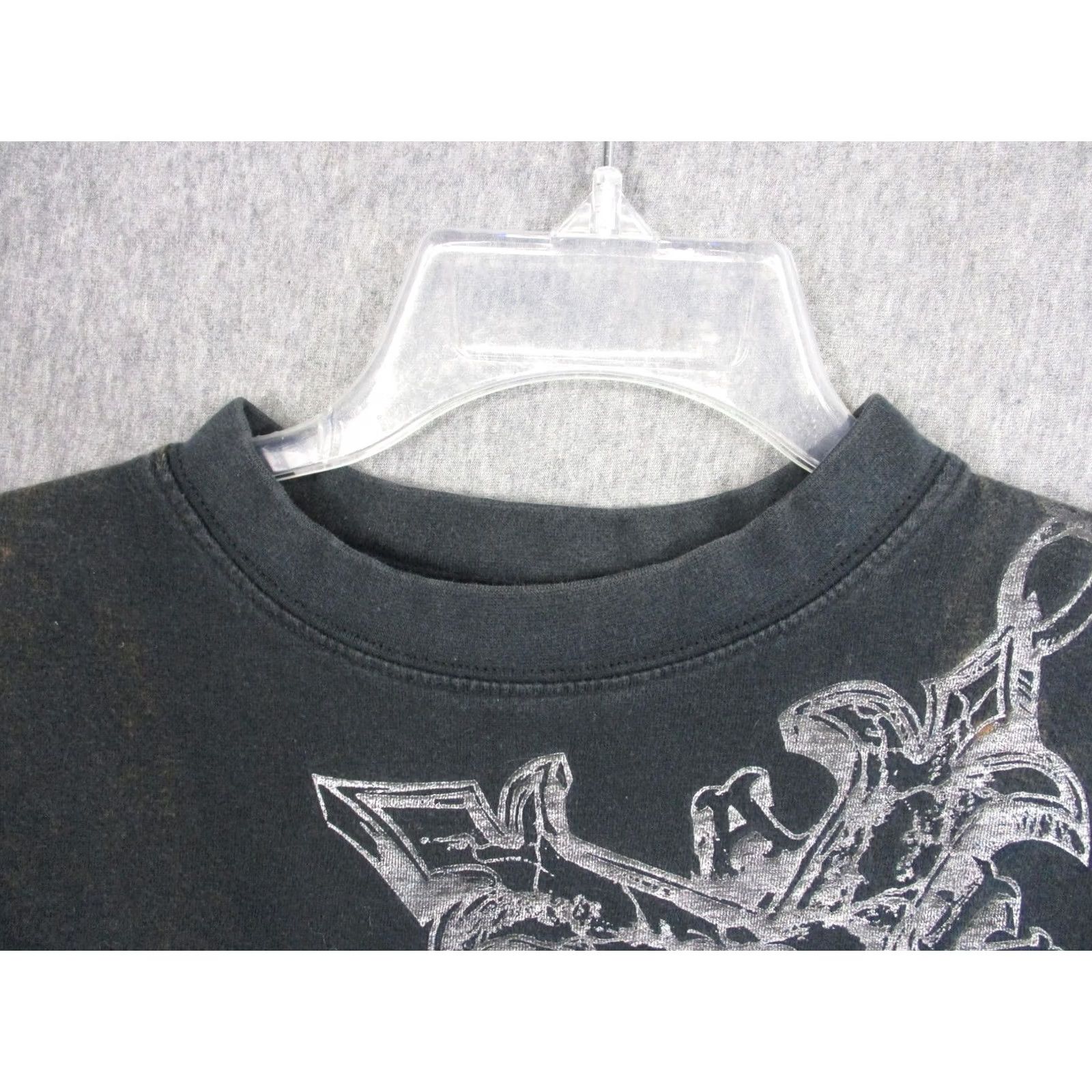 Avirex Avirex Shirt Mens Large Black Legendary Crew Graphic Tee T-Shirt Cotton Size US L / EU 52-54 / 3 - 3 Thumbnail