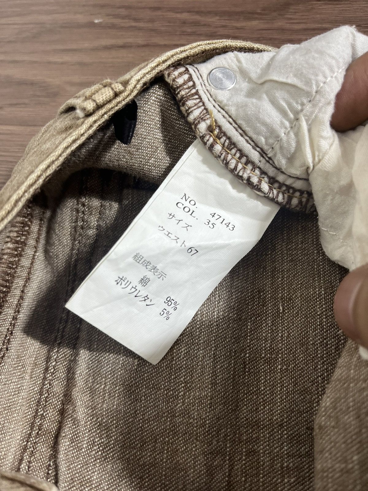 If Six Was Nine × Japanese Brand × Vintage Jouer Aux Echecs flare mudwash jeans rare design Size US 31 - 12 Thumbnail