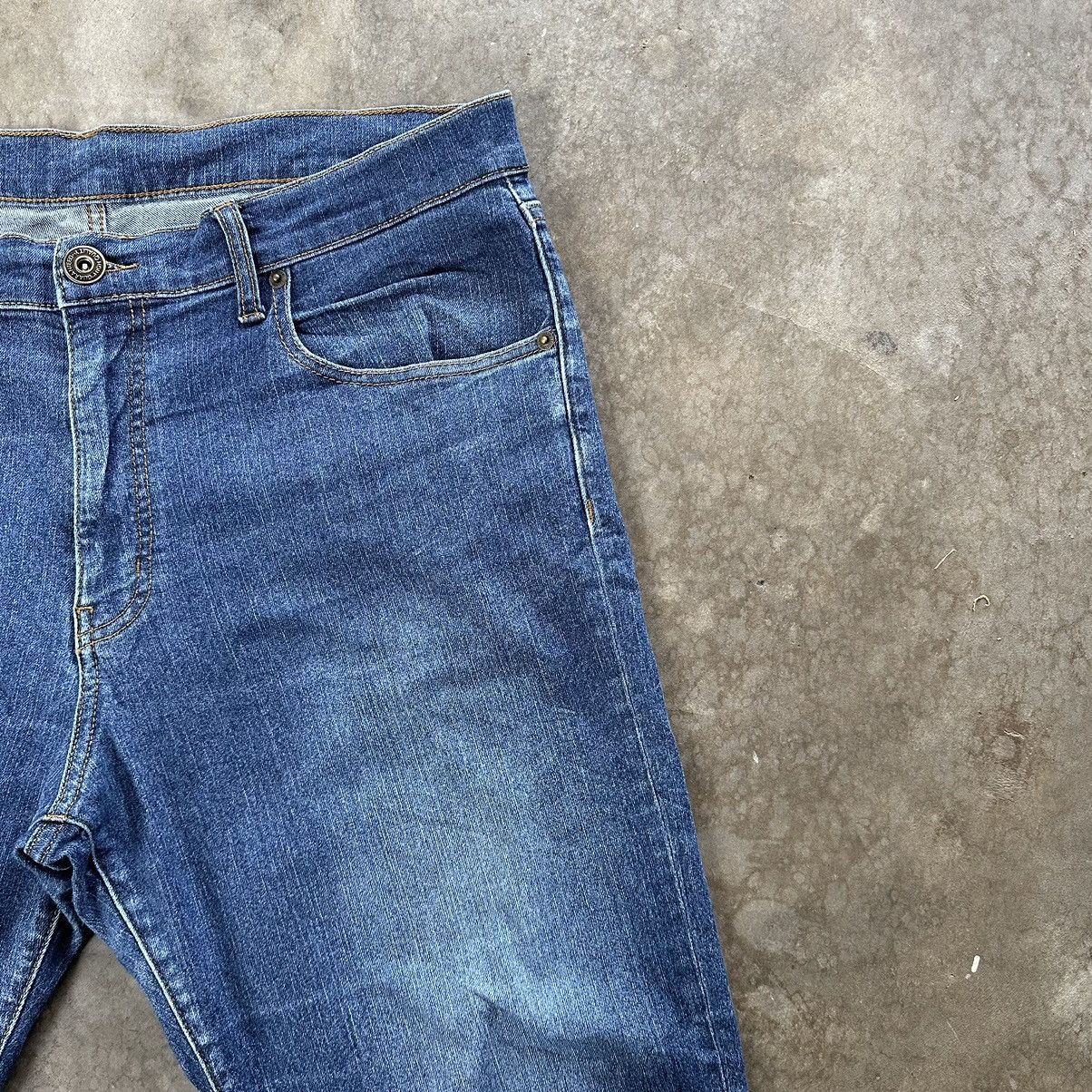 Japanese Brand Vintage Japanese Faded Distressed Denim Jean Pant W37 Size US 37 - 5 Thumbnail