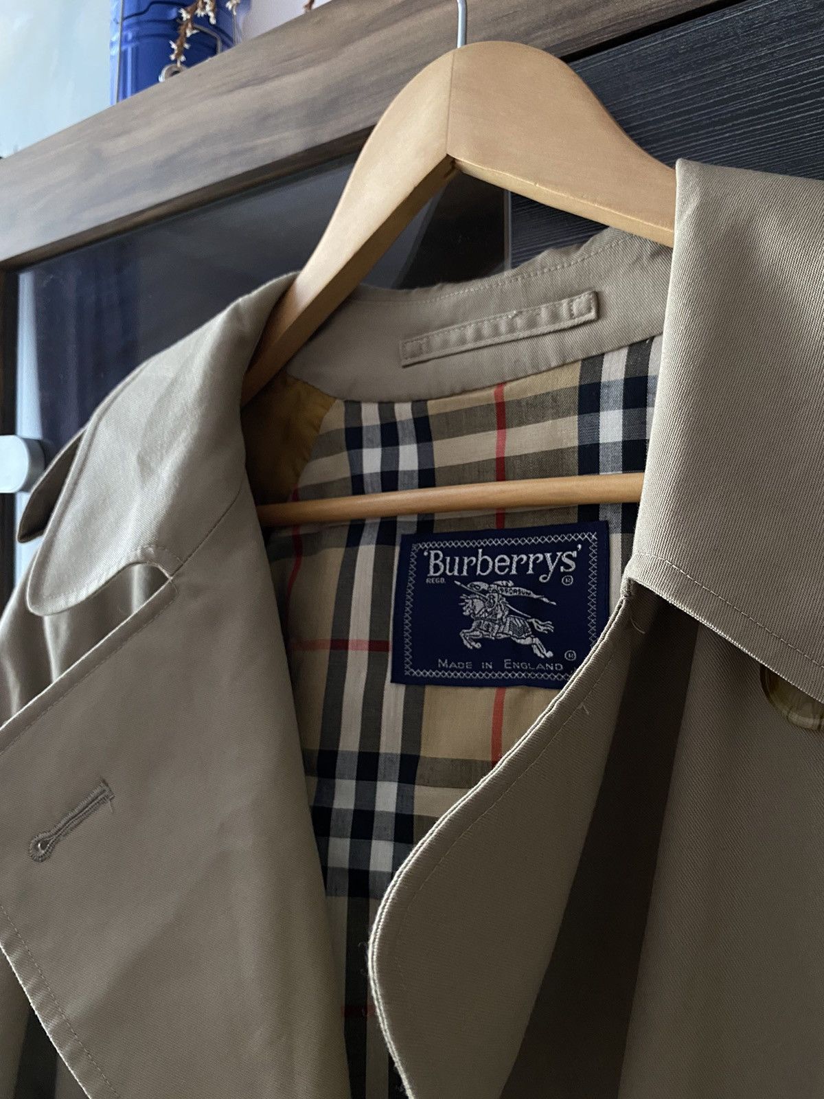 Burberry Burberrys London Trench Coat Nova Check Belted Long Size 18 Size US L / EU 52-54 / 3 - 5 Thumbnail