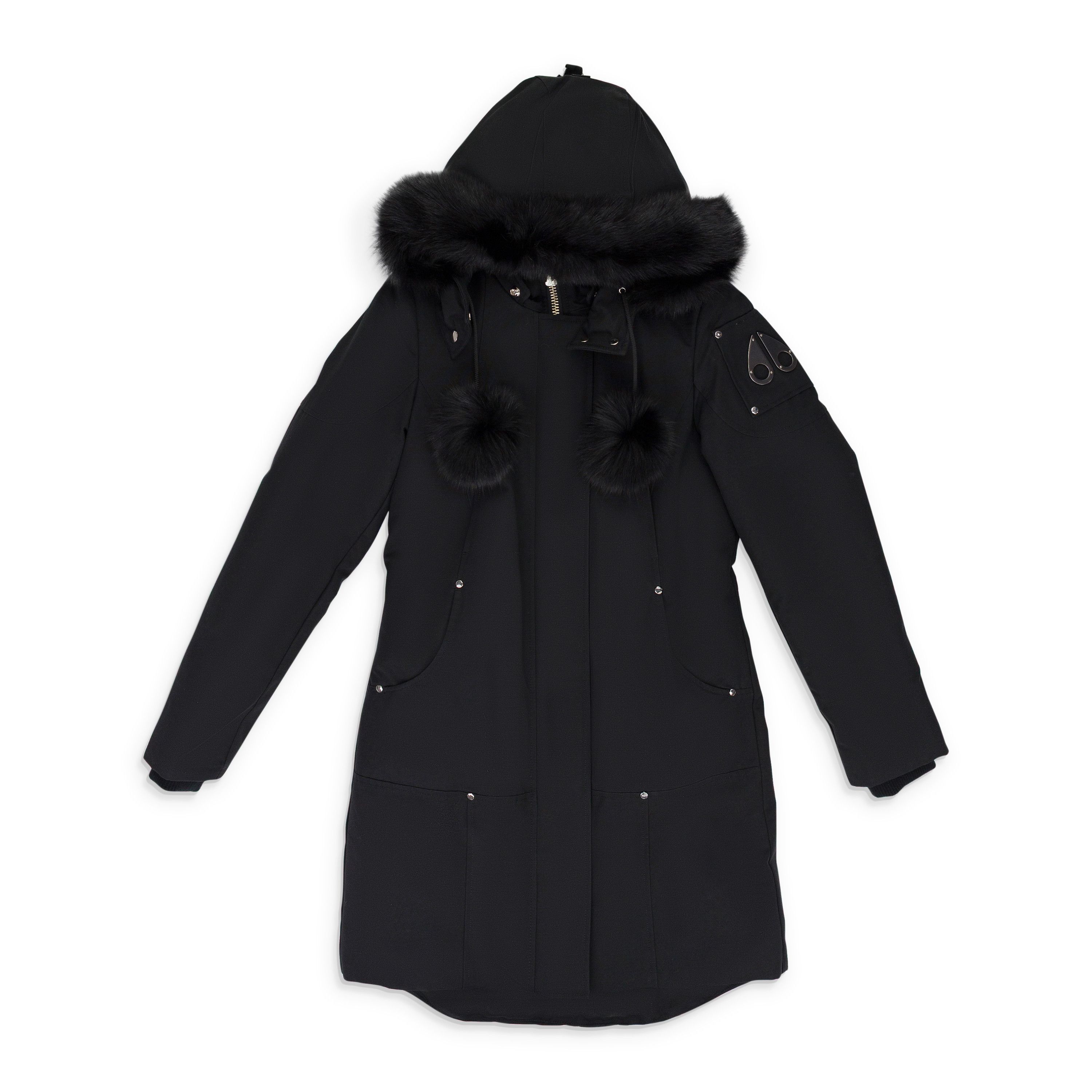 Moose Knuckles Moose Knuckles Black / Black Stirling Parka SIZE S Size S / US 4 / IT 40 - 1 Thumbnail