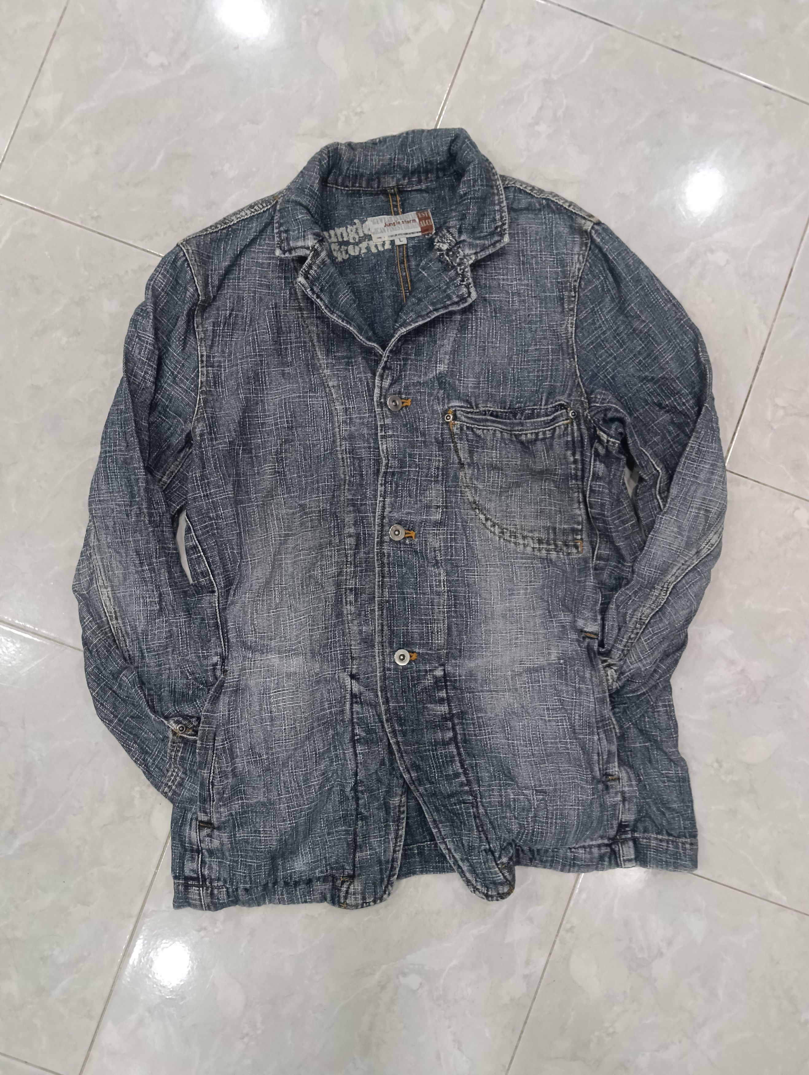 Beauty Beast × Japanese Brand Jungle Storm Jacket Like Shawl Collar Size US L / EU 52-54 / 3 - 2 Thumbnail