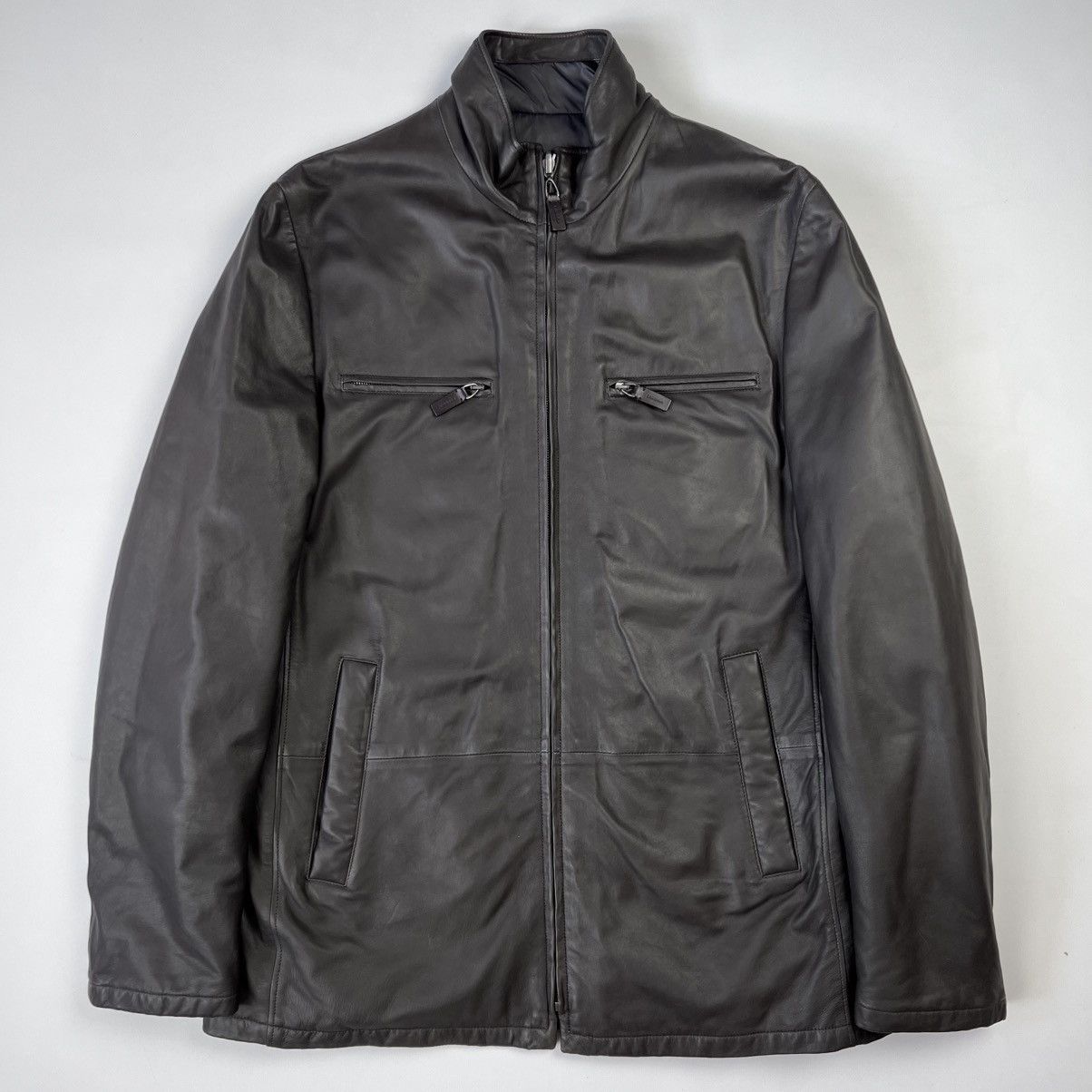 Other Londra Nappa leather down jacket Size US L / EU 52-54 / 3 - 1 Thumbnail