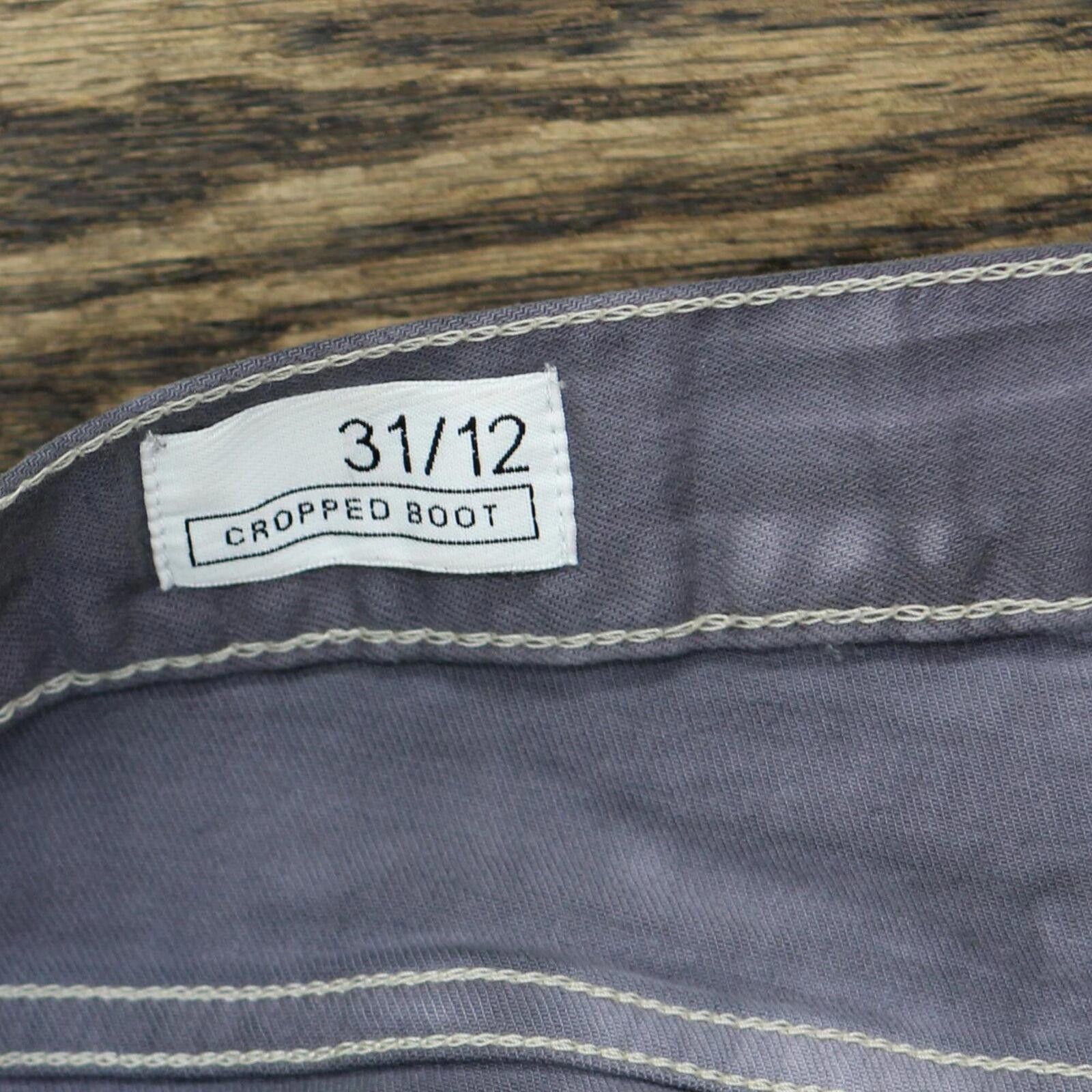 Gap Gap Stretch Lightweight Denim Jeans Gray Tie-Dye 31/12 Size 31" - 4 Thumbnail