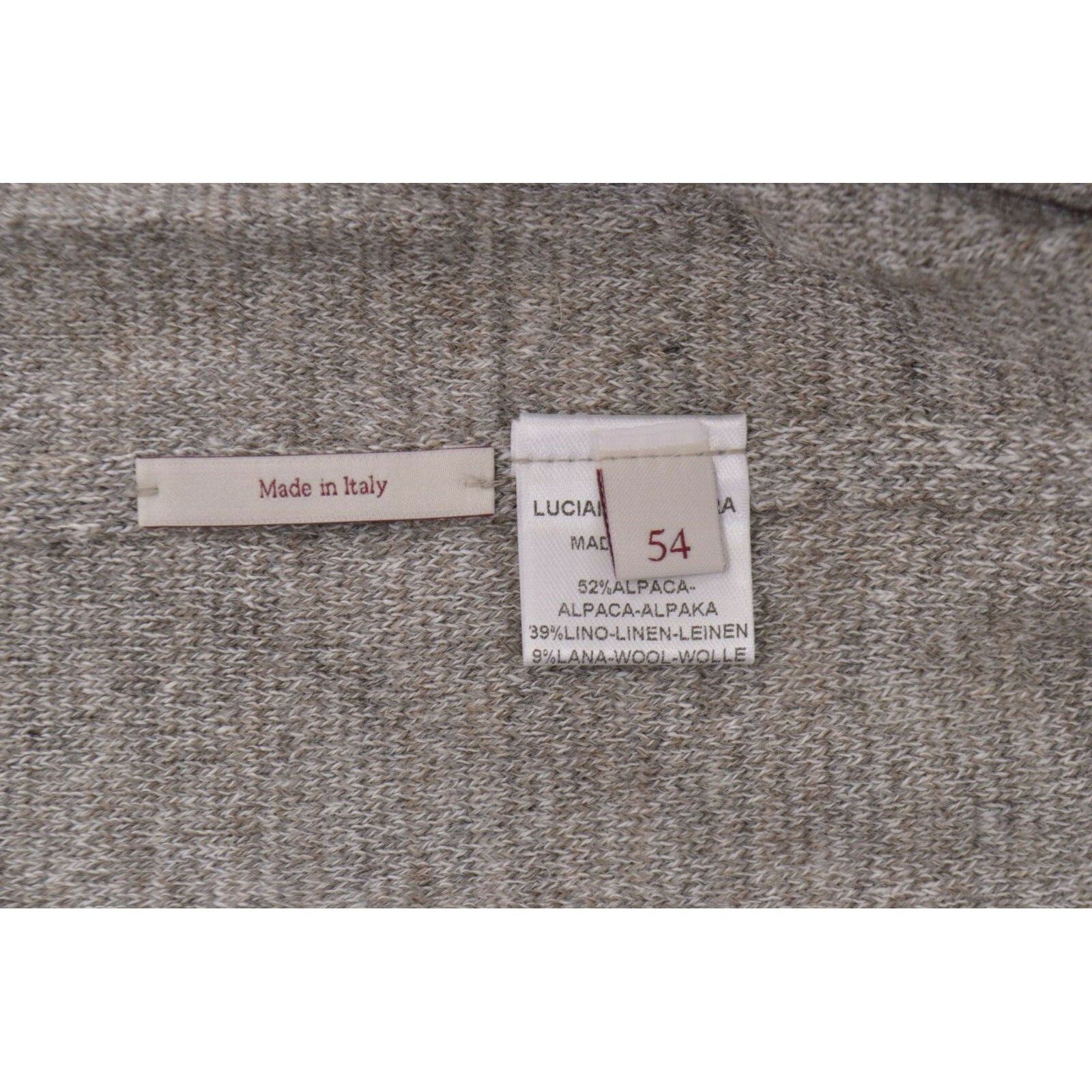 Luciano Barbera Luciano Barbera Sweater Size US XL in Brown Size US XL / EU 56 / 4 - 3 Thumbnail
