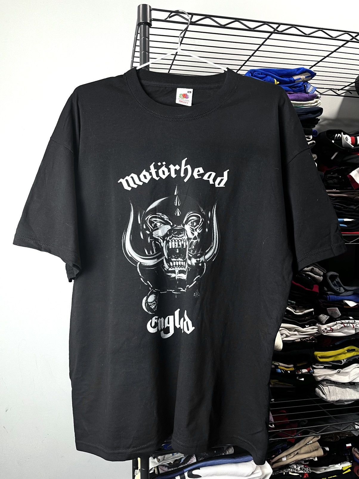 Band Tees 2000’s Vintage Motorhead England Band Rock T Shirt Size US XL / EU 56 / 4 - 1 Thumbnail