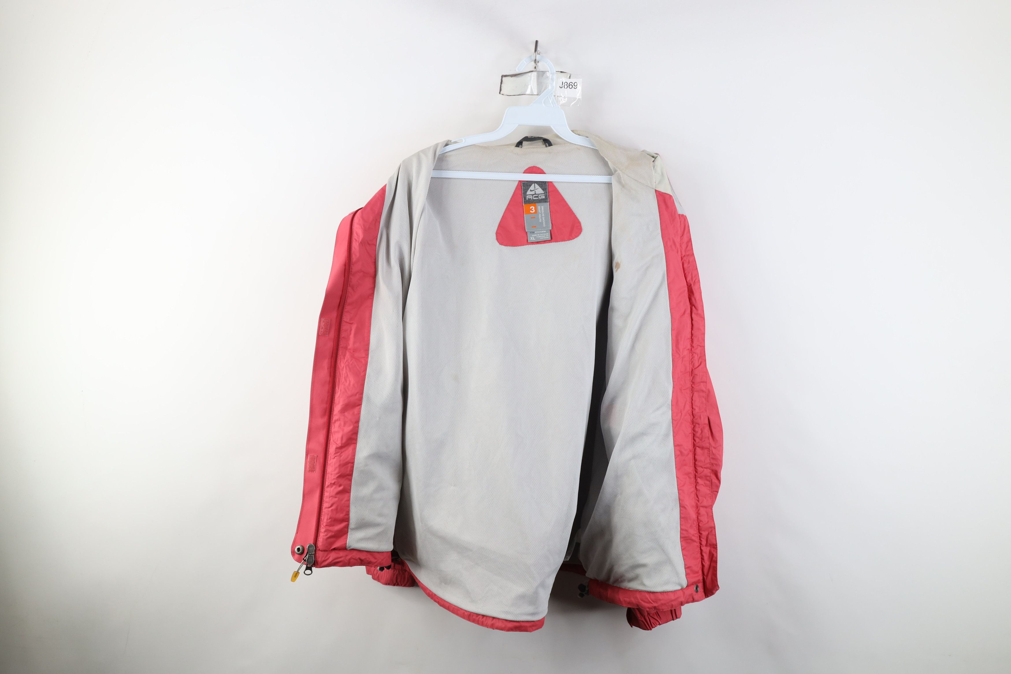 Nike Vintage Nike ACG Scott Mini Swoosh Waterproof Rain Jacket Size L / US 10 / IT 46 - 9 Thumbnail