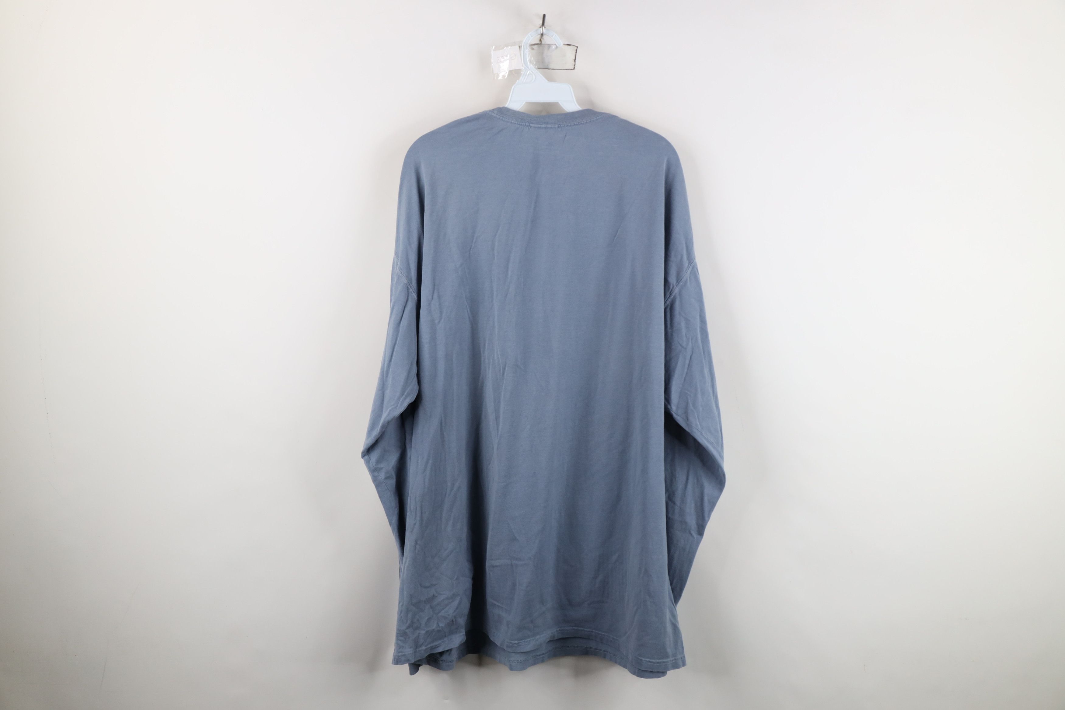 Vintage Vintage 90s Y2K Streetwear Stonewash Long Sleeve T-Shirt Size US XXL / EU 58 / 5 - 12 Thumbnail