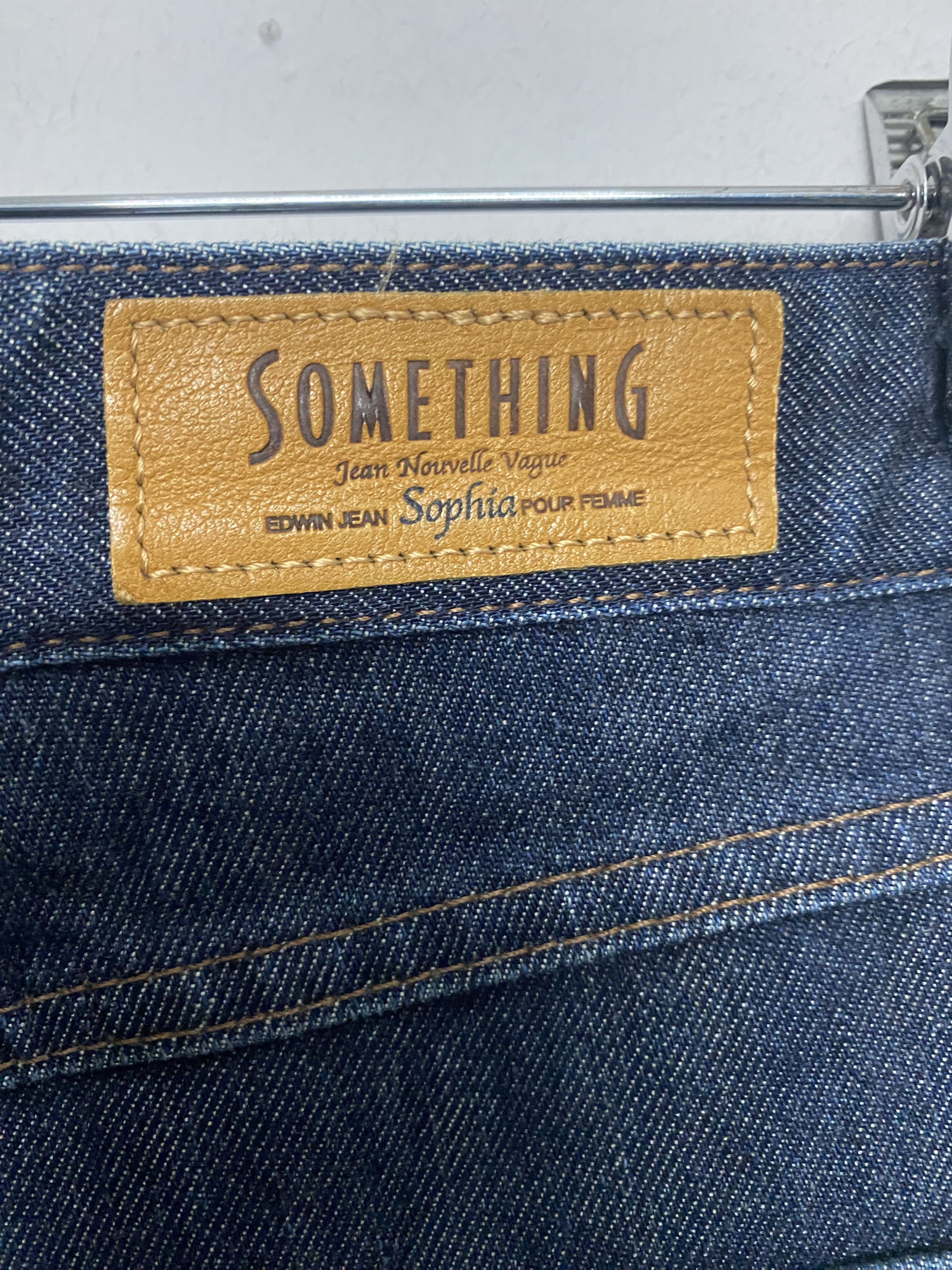 Edwin Vtg Edwin 'Something' Sophia Pour Femme High Waisted Jeans Size 32" / US 10 / IT 46 - 11 Thumbnail