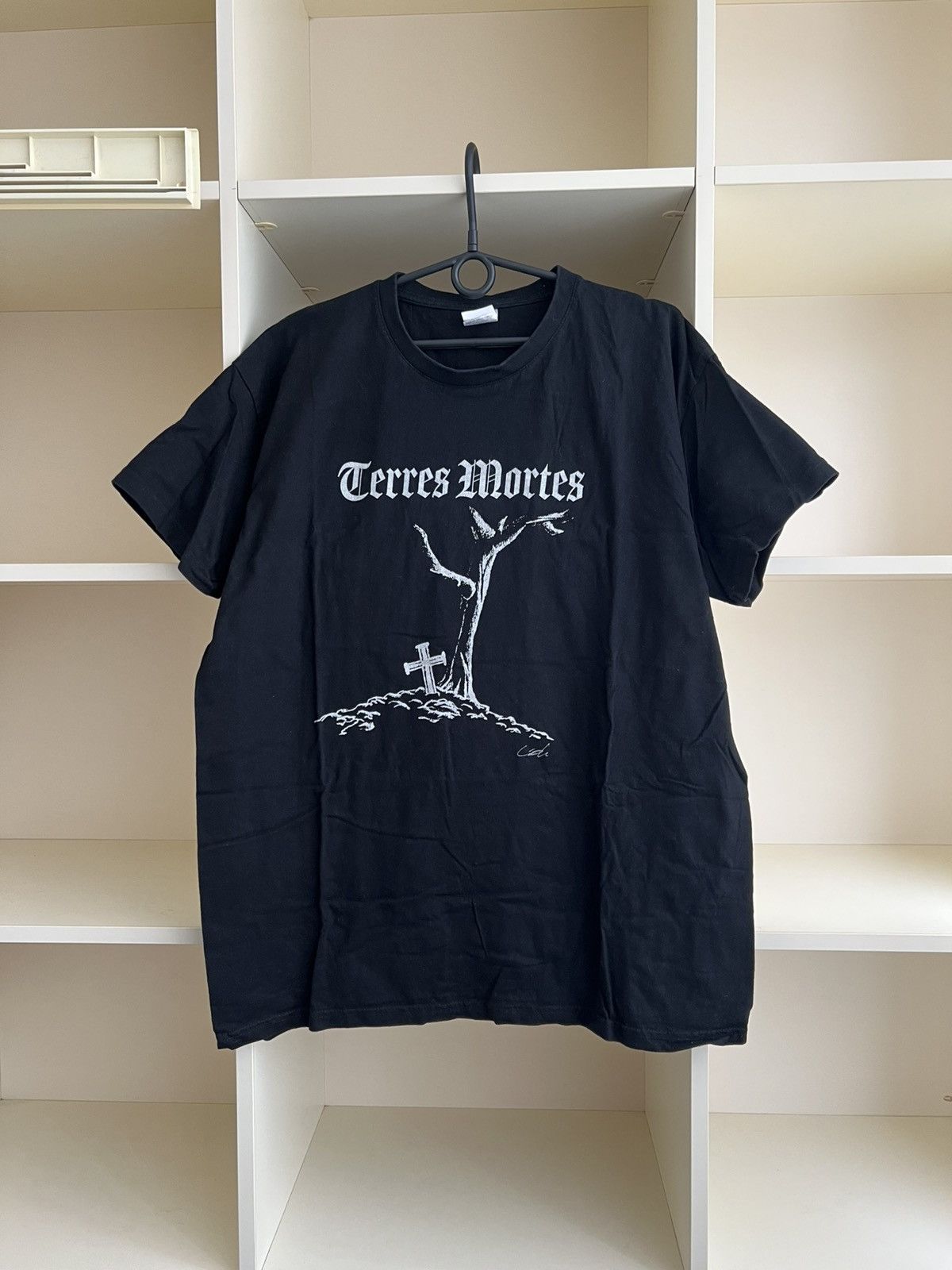 Band Tees Vintage Terres Mortes Black Metal Rock T-Shirt Tee Size L Size US L / EU 52-54 / 3 - 1 Thumbnail