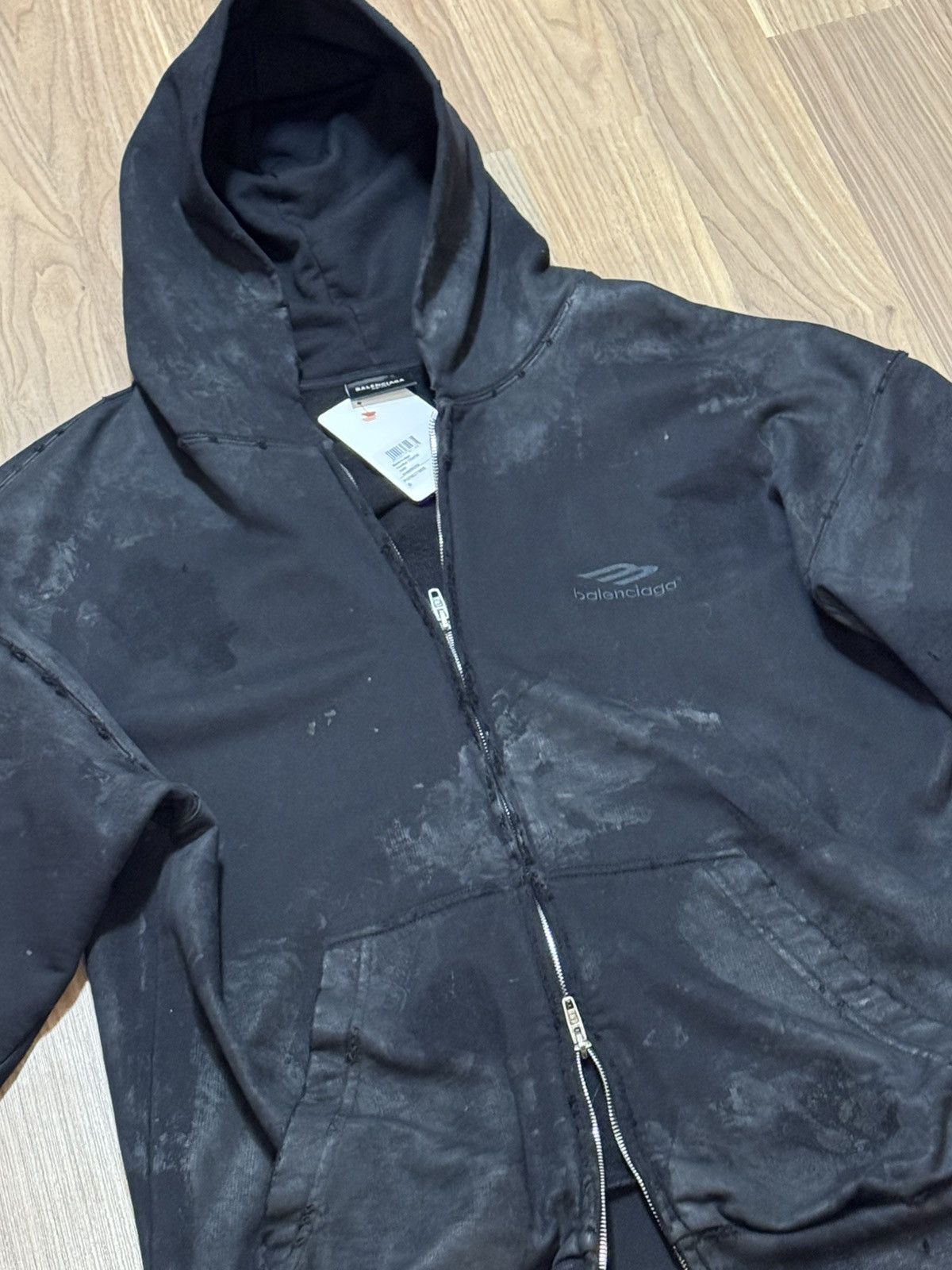 Balenciaga Balenciaga heavy metal zip up Size US S / EU 44-46 / 1 - 2 Thumbnail