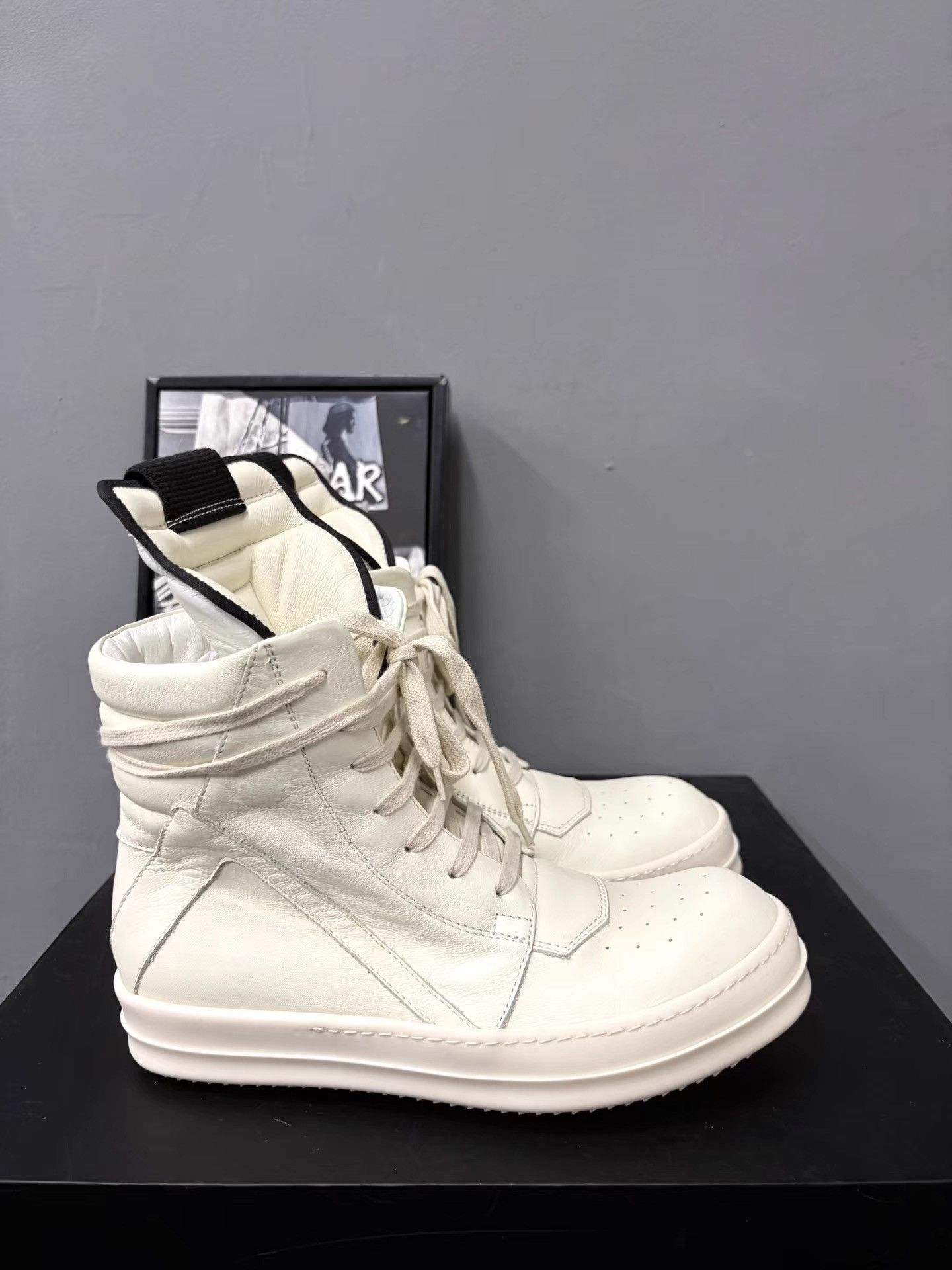 Rick Owens Rick Owens Mainline Triangle High-Top Shoes K34 Size US 8 / IT 38 - 3 Thumbnail