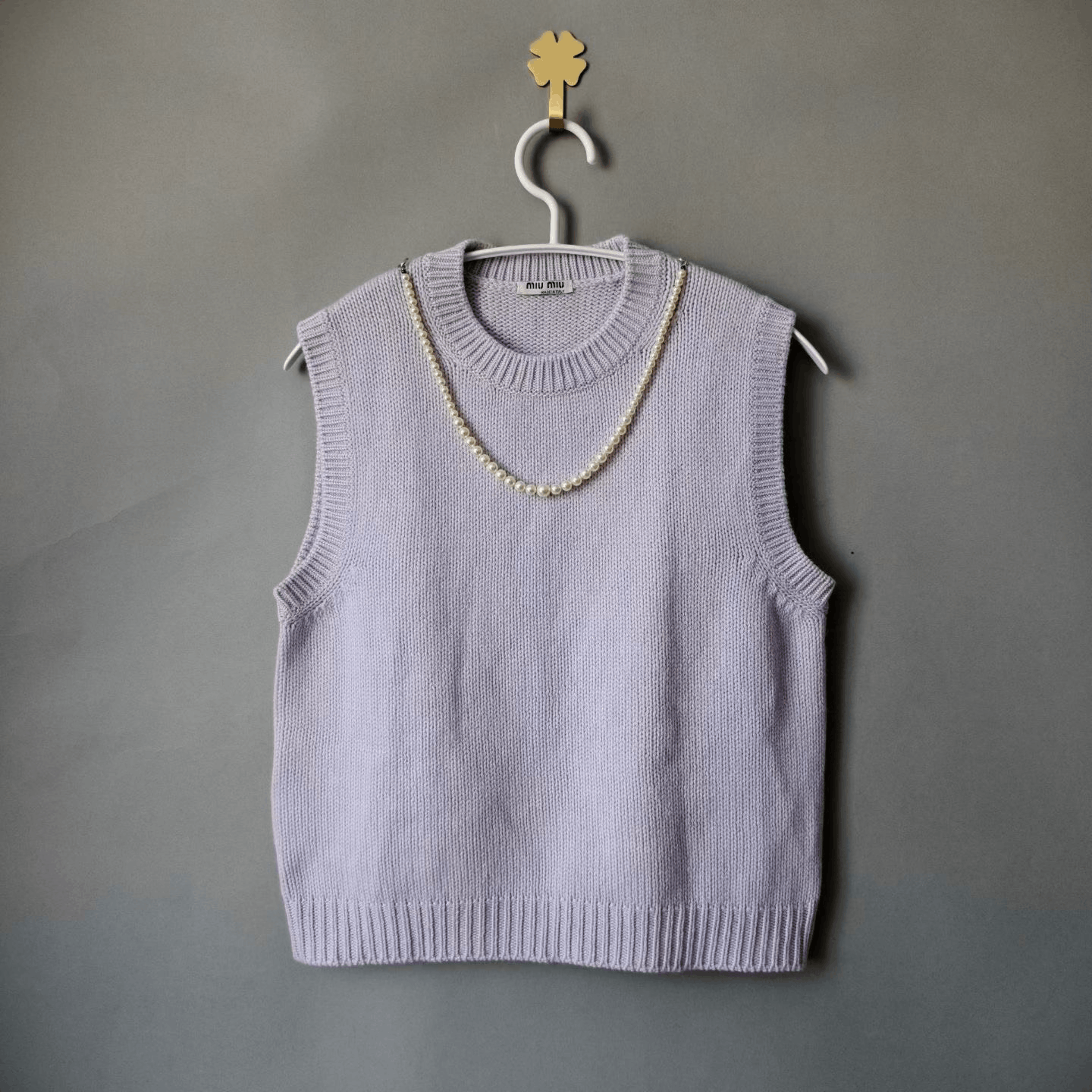 Miu Miu Miu Miu Tank Top M Women Size M / US 6-8 / IT 42-44 - 1 Thumbnail