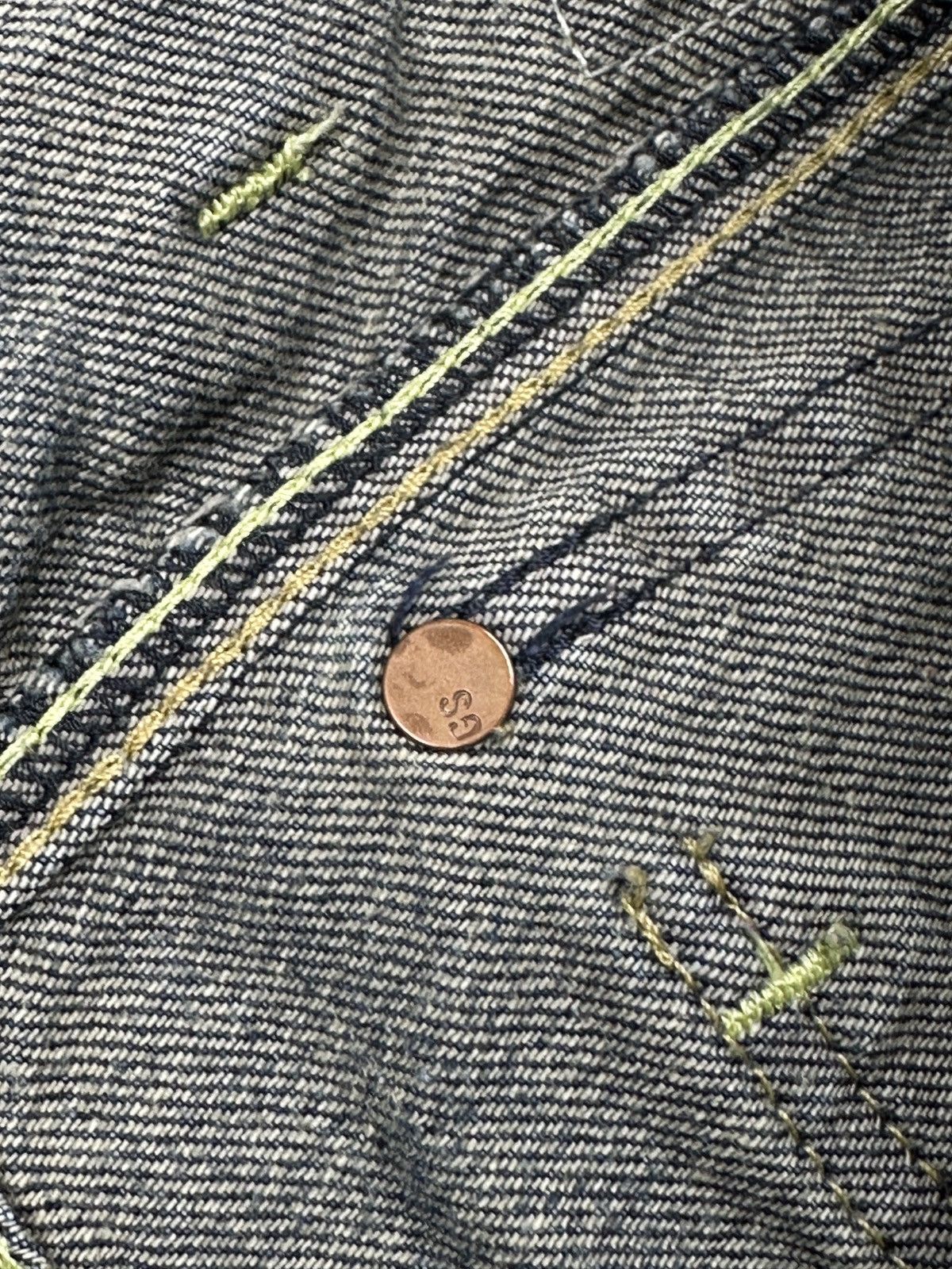 G-Star Vintage G-Star RAW Elwood Heritage Embro Narrow Jeans 96 y2k Size 30" / US 8 / IT 44 - 18 Thumbnail