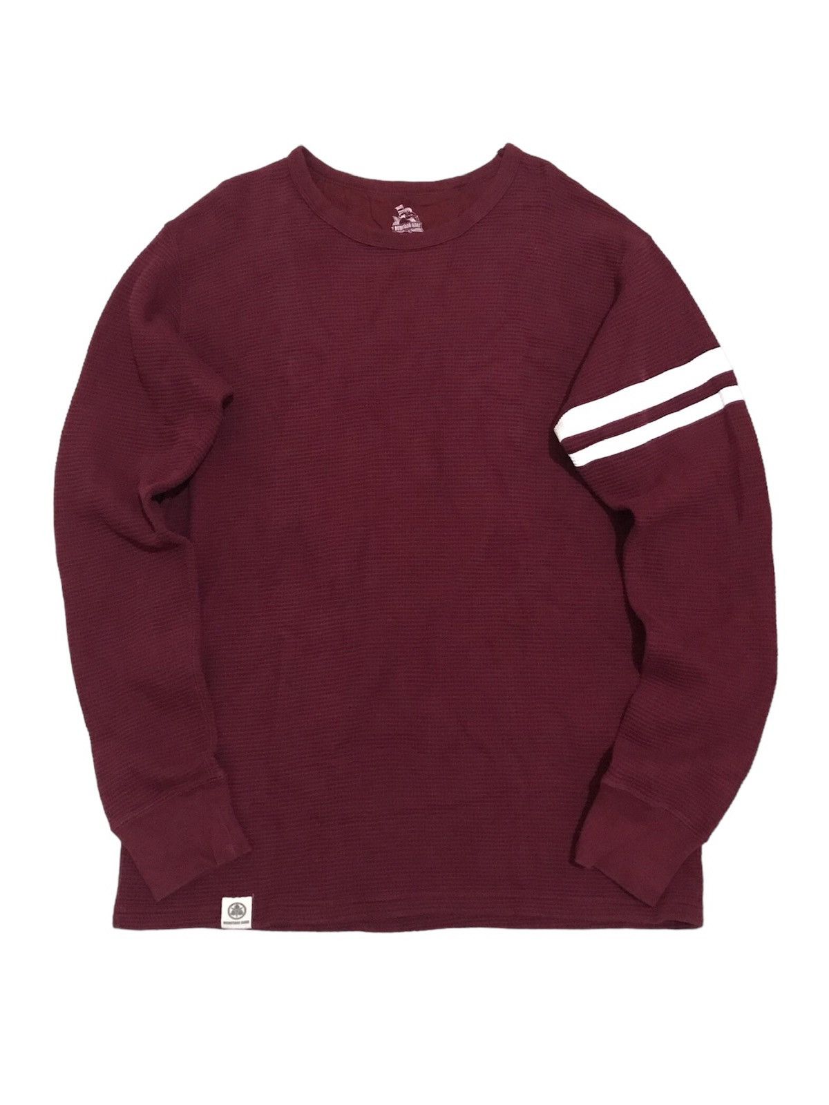 image of Momotaro Longsleeve in Maroon, Men's (Size Large)