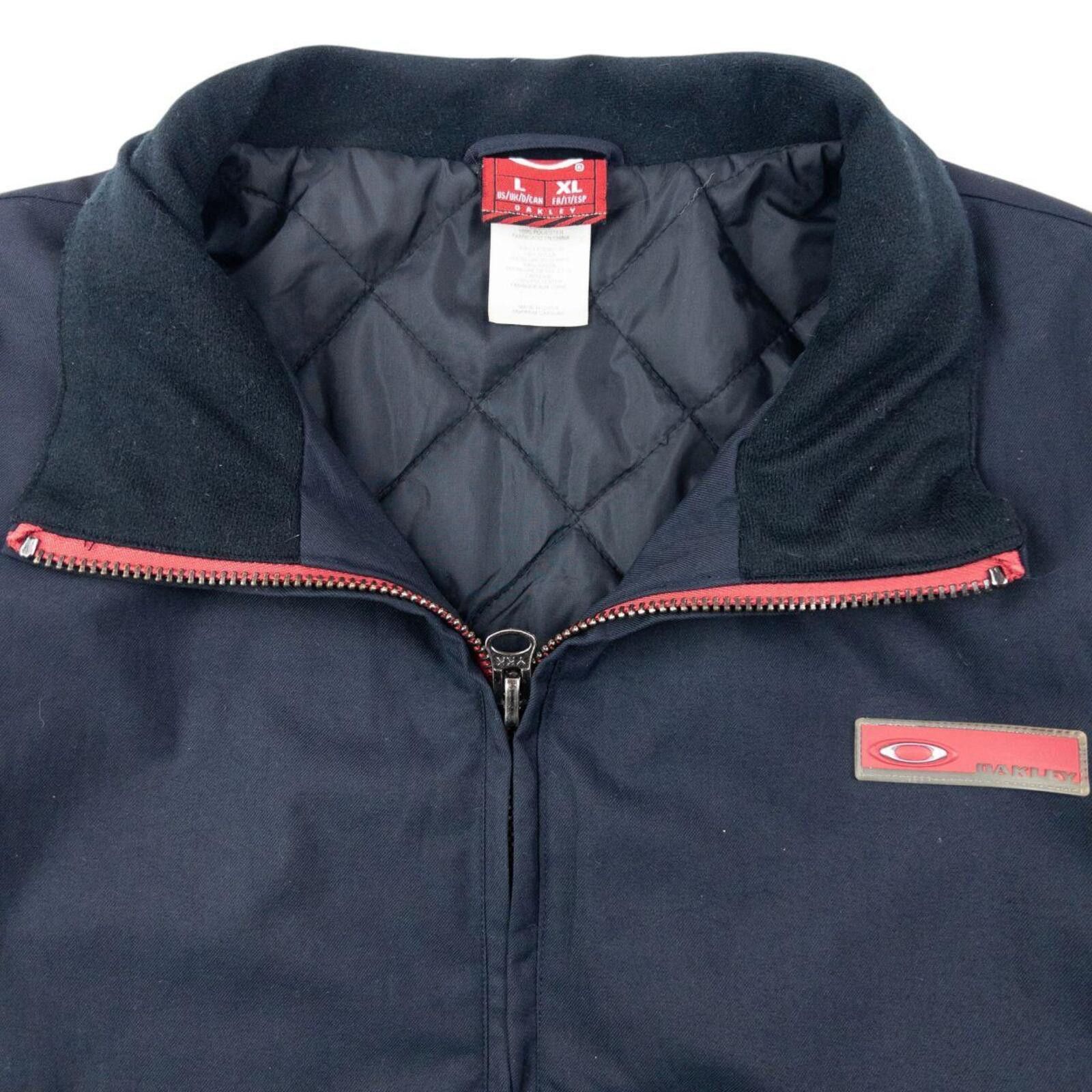 Oakley Vintage 90s Oakley Zip Up Padded Jacket Size L Size US L / EU 52-54 / 3 - 4 Thumbnail