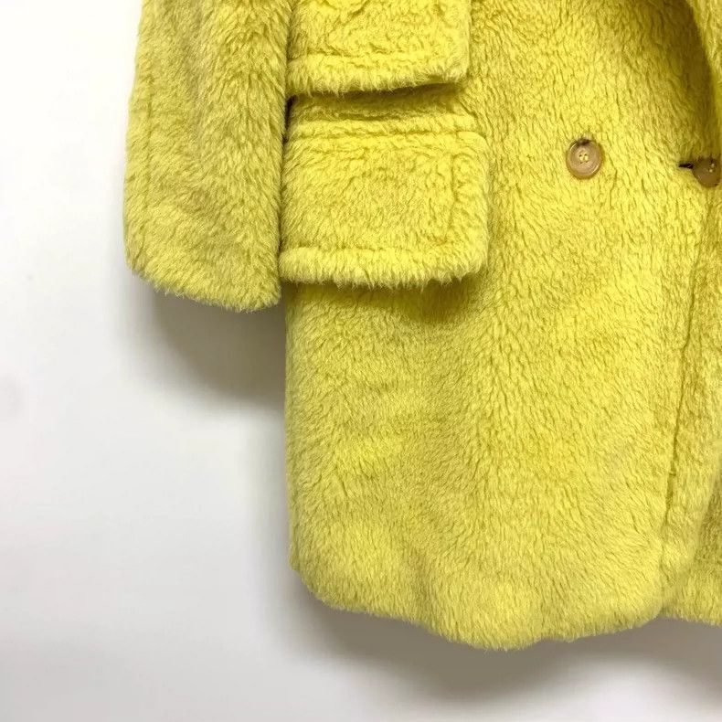 Other Max Mara Lemon yellow teddy coat Size S / US 4 / IT 40 - 5 Thumbnail