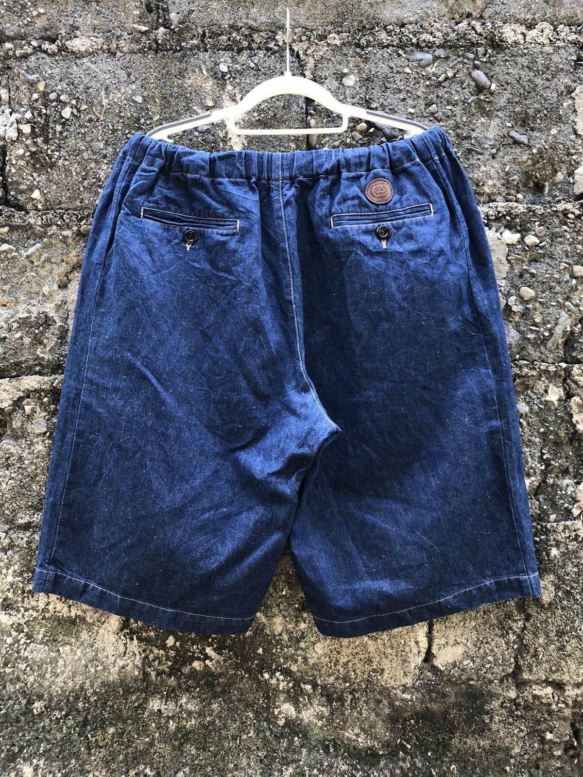 Gucci Stonewashed Denim Bermuda Shorts Size US 36 / EU 52 - 2 Thumbnail