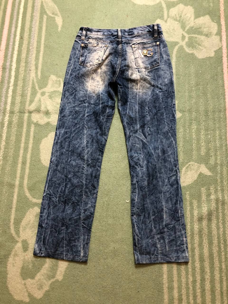 Versace Vintage luxury jeans Versace Y2K denim pants print Size US 34 / EU 50 - 23 Thumbnail
