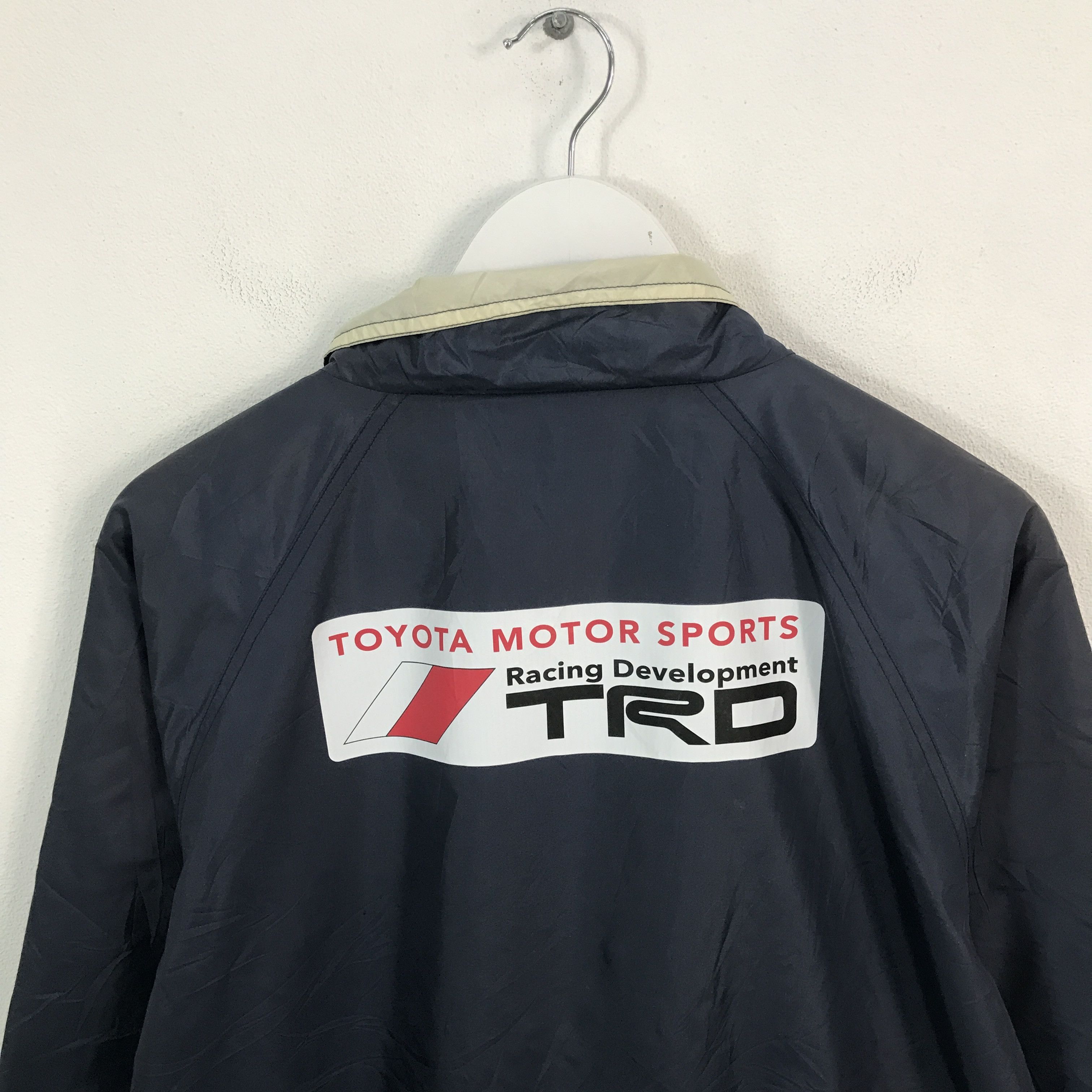 Japanese Brand × Vintage Toyota x Trd racing light jacket bomber style Size US M / EU 48-50 / 2 - 4 Thumbnail