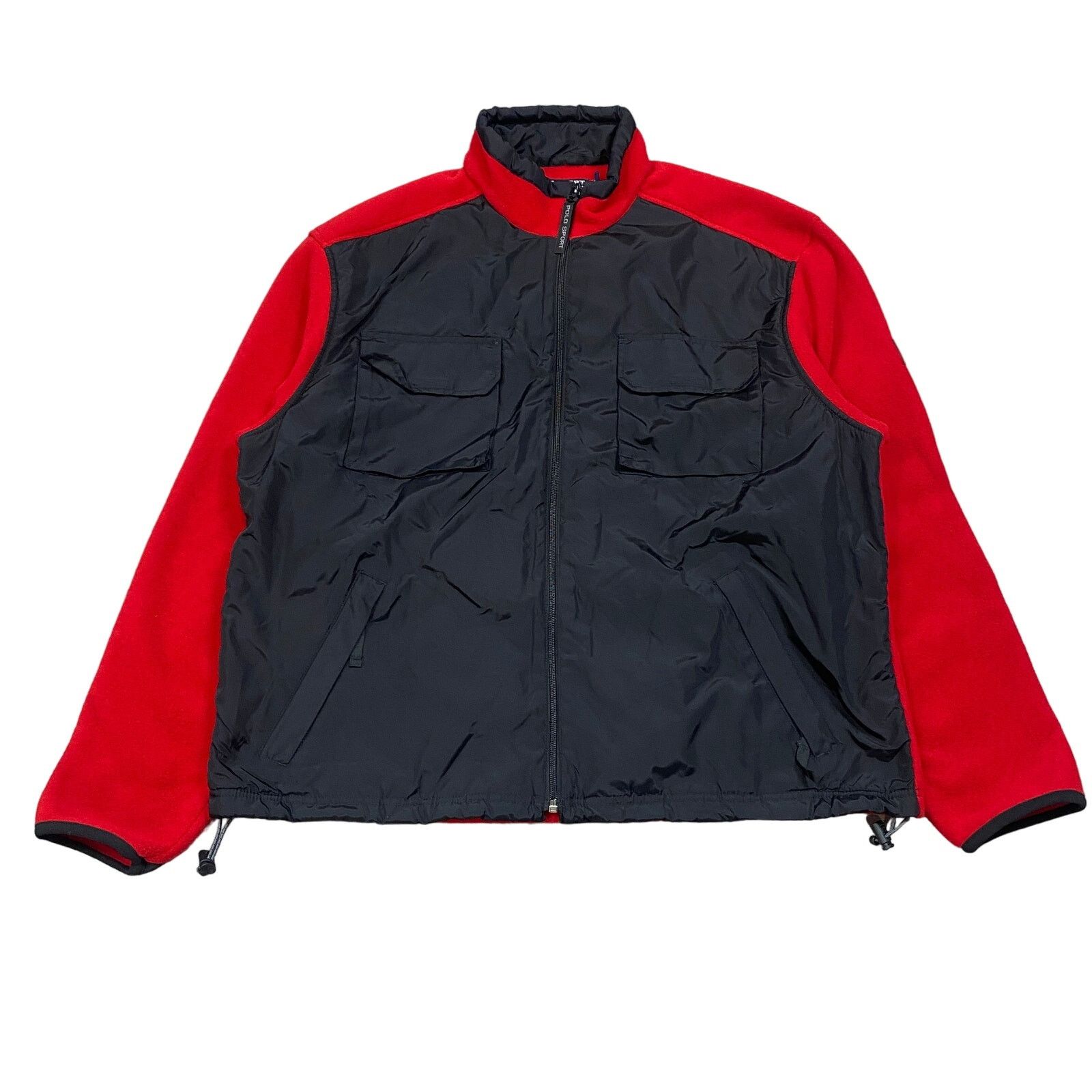 Vintage Polo Sport Ralph Lauren Fleece Full Zip Jacket XL
