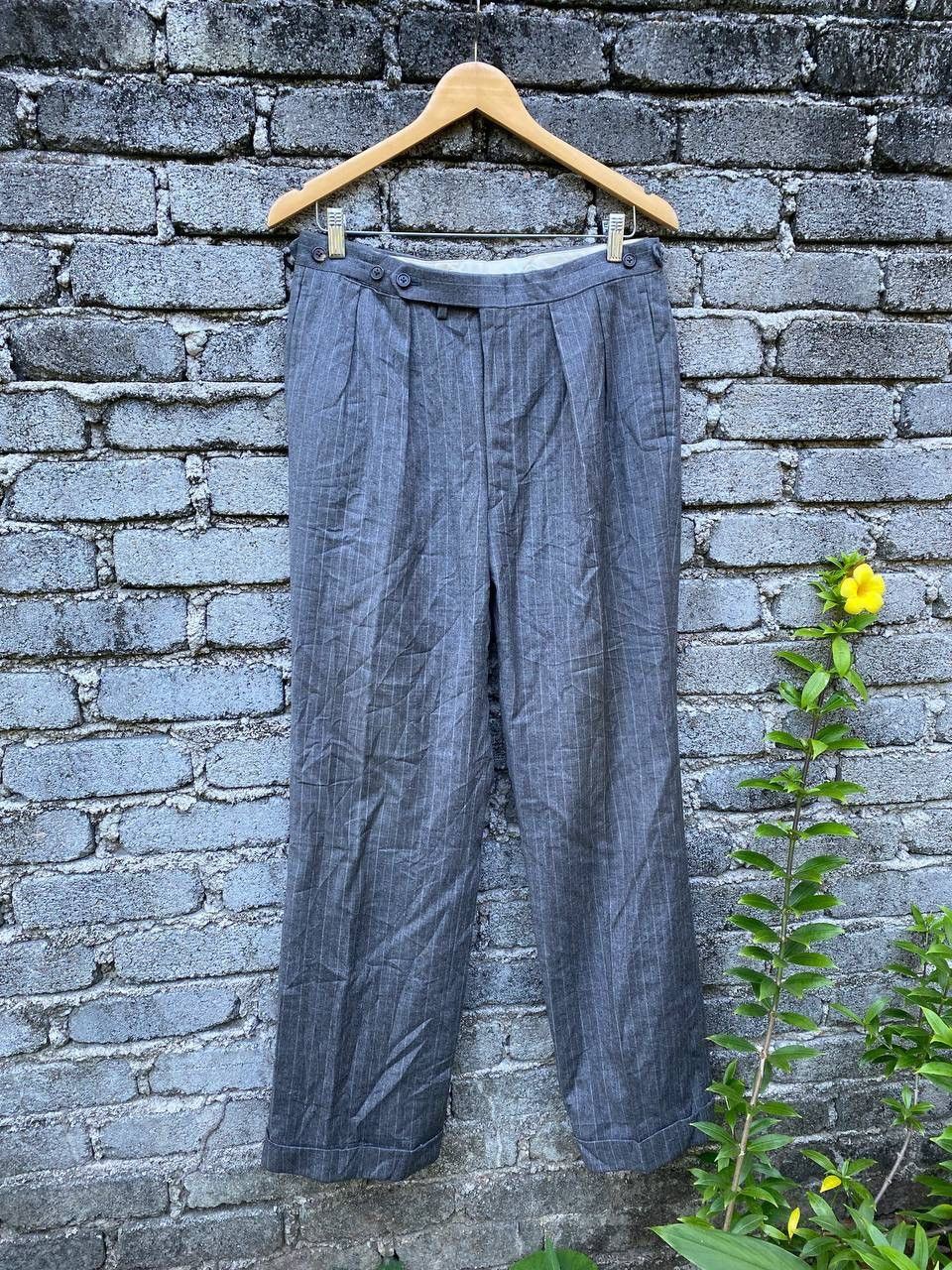 Polo Ralph Lauren Vintage 80s Polo Ralph Lauren Trouser Wool Pants Size US 32 / EU 48 - 3 Thumbnail