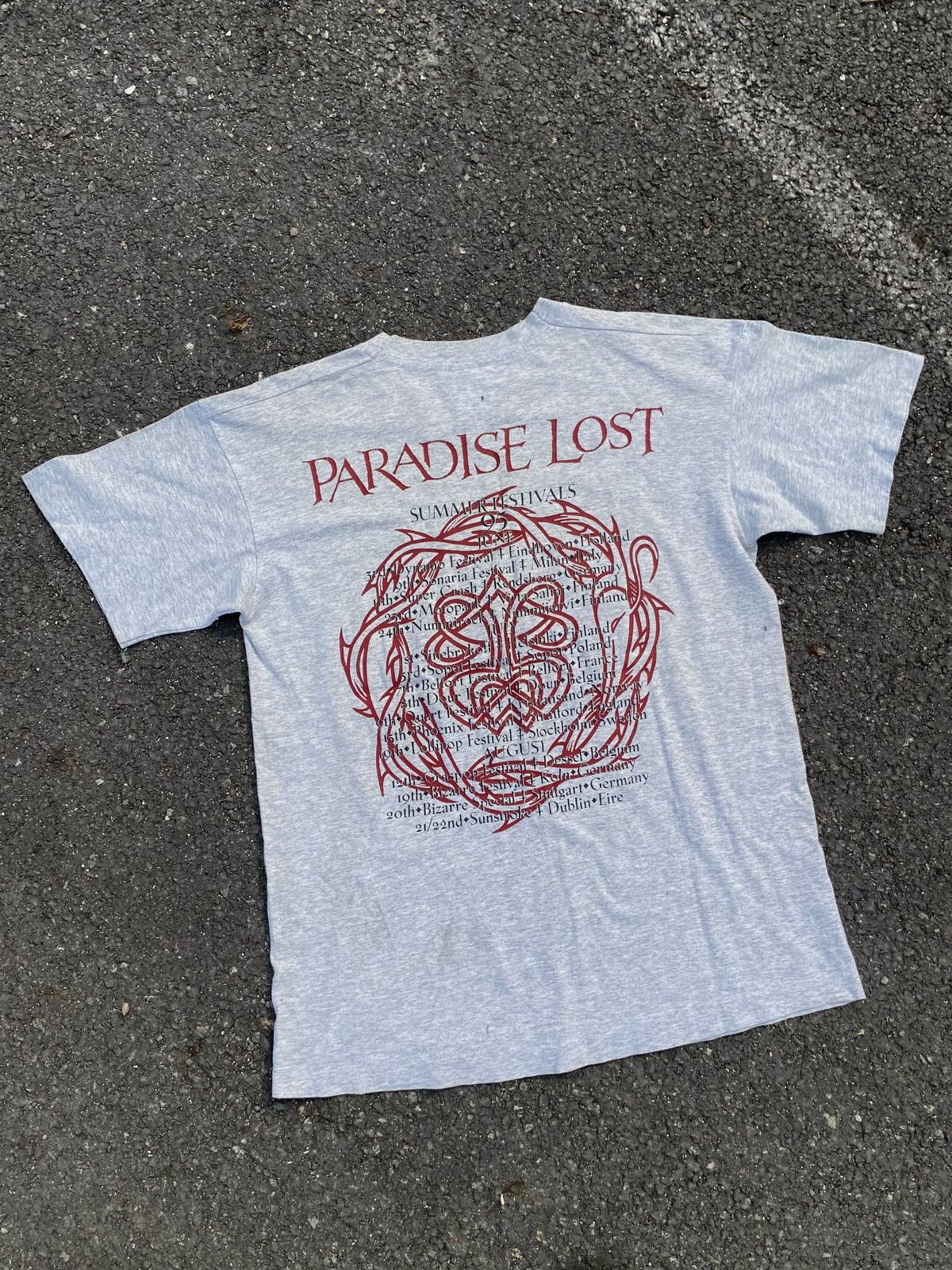 Fruit Of The Loom Paradise Lost – Vintage 1995 Size US M / EU 48-50 / 2 - 5 Thumbnail