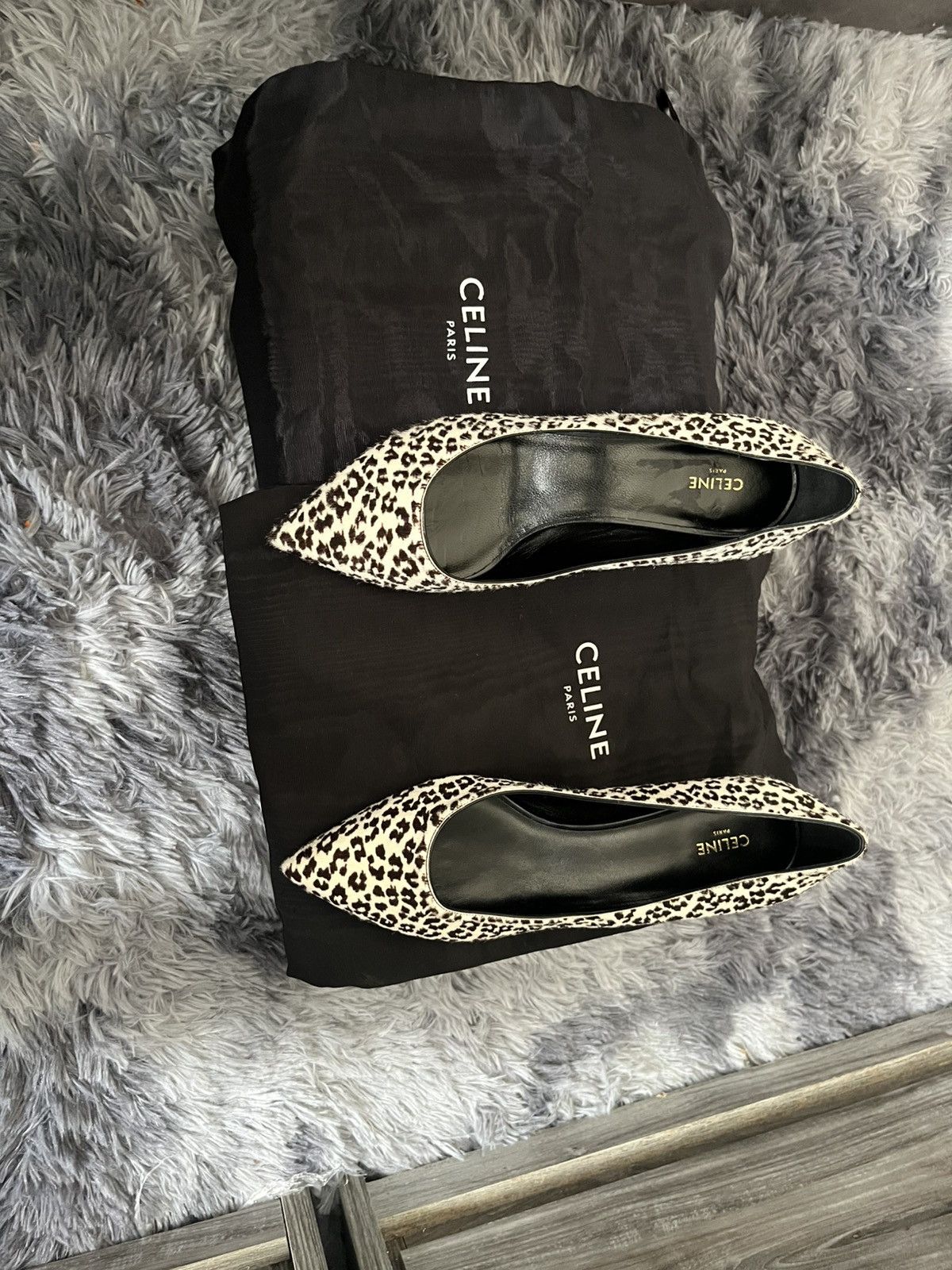 Celine Celine animal print heels Size US 7 / IT 37 - 3 Thumbnail