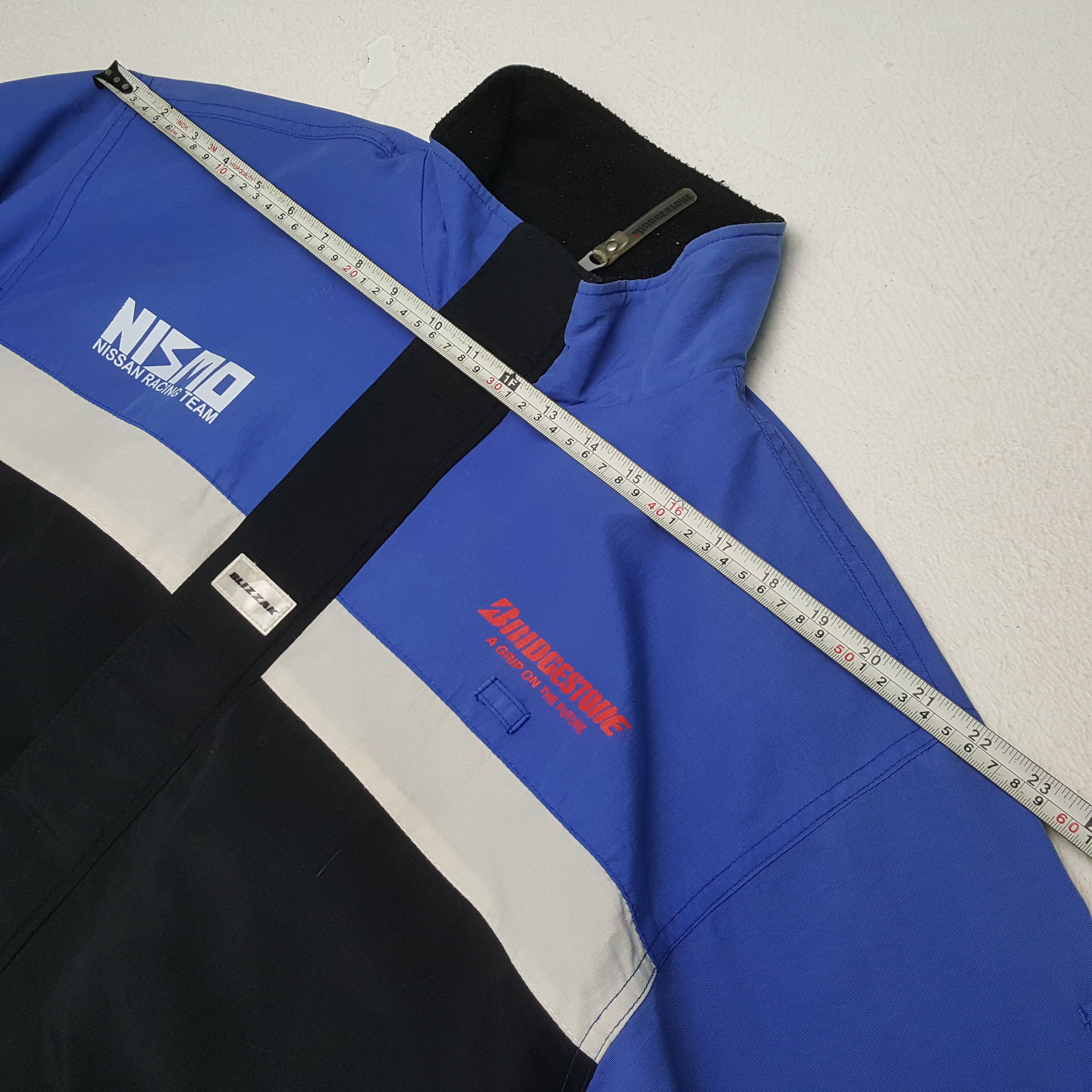 Japanese Brand × Vintage BRIDGESTONE x NISMO NISSAN RACING TEAM Custom Art Jacket Size US L / EU 52-54 / 3 - 5 Thumbnail