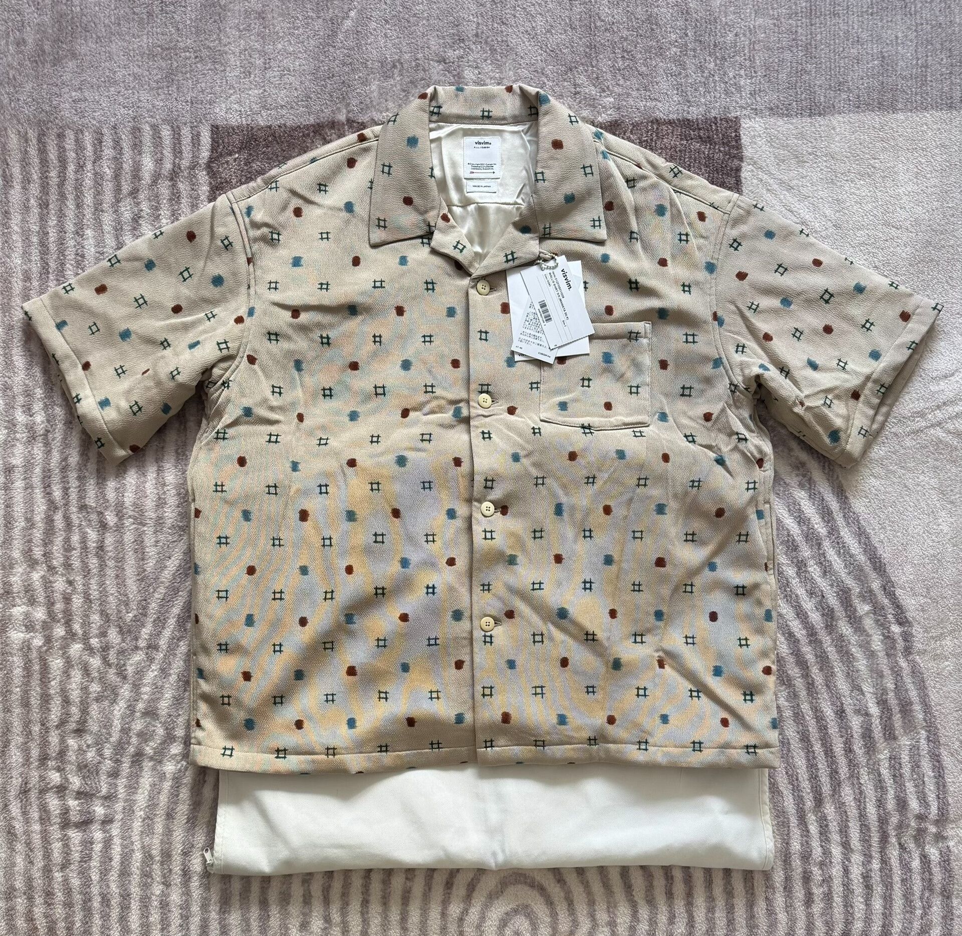 Visvim VISVIM Wallis Short Sleeve Shirt Size US S / EU 44-46 / 1 - 1 Thumbnail