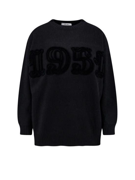 Max Mara MAX MARA Women Sweater 2421366242600 041 Black Size S / US 4 / IT 40 - 1 Thumbnail