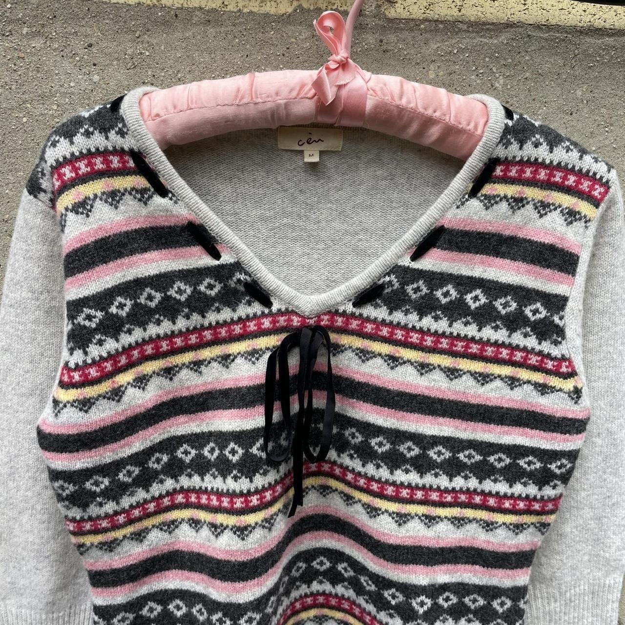 Other Printed Lambswool Sweater Size M / US 6-8 / IT 42-44 - 3 Thumbnail
