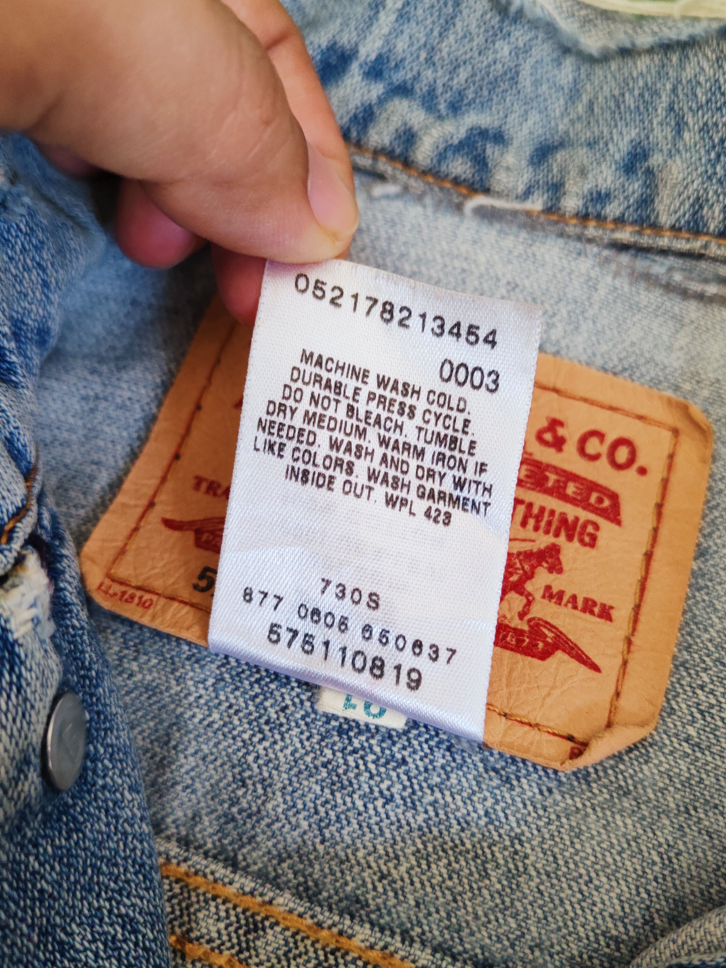 Levi's DL Levi's vintage faded Blue Denim Jackets #W572 Size L / US 10 / IT 46 - 14 Thumbnail
