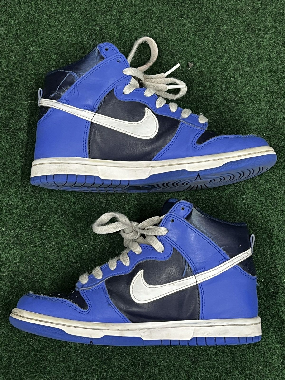 Nike 2022 Nike Dunk High Obsidian GS Size US 5.5 / IT 35.5 - 4 Thumbnail