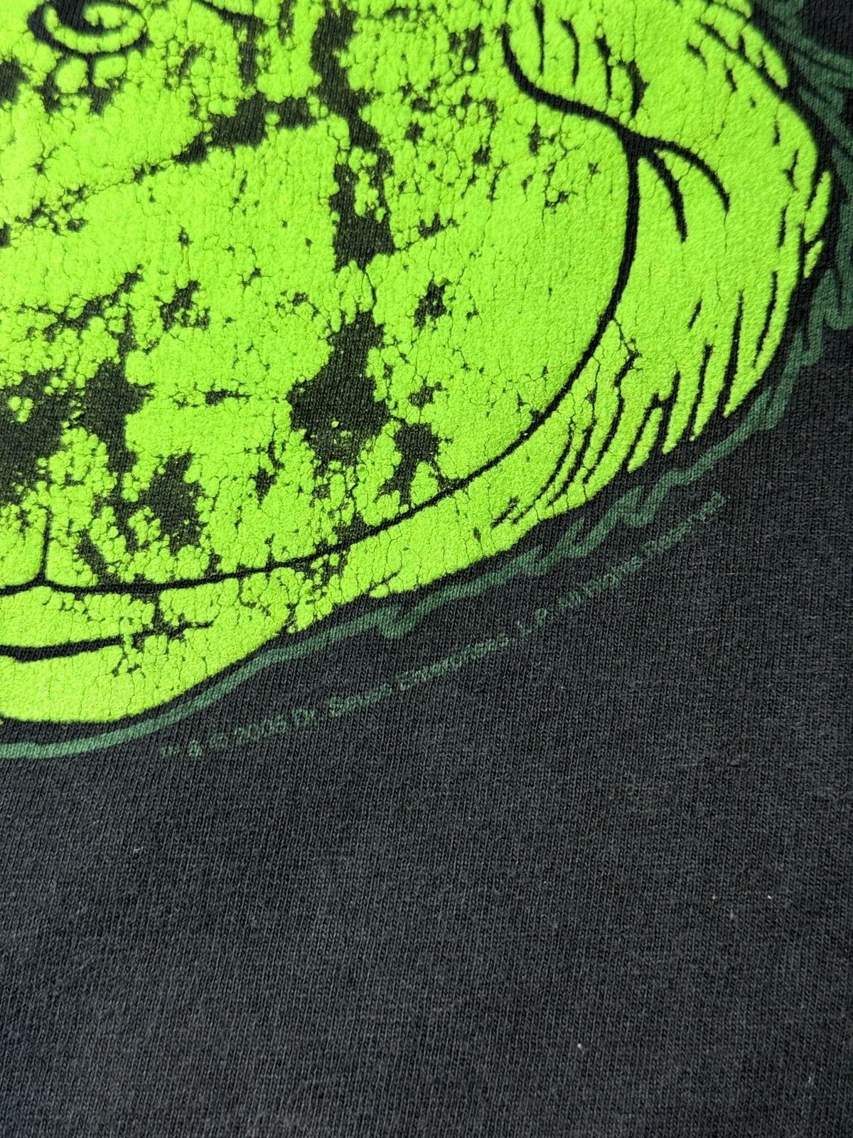 Vintage Vintage Y2K The Grinch Big Face Dr. Suess Christmas T Shirt Size US L / EU 52-54 / 3 - 3 Thumbnail