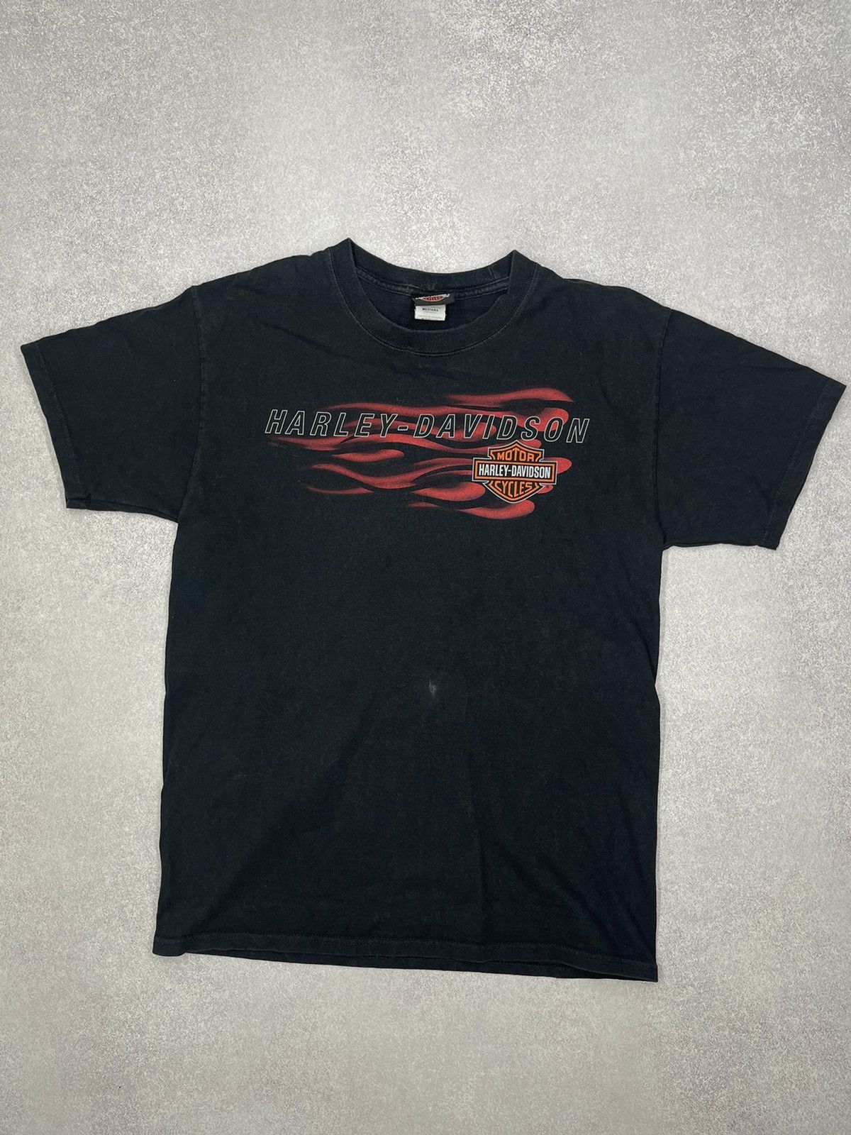 Harley Davidson Vintage Harley Davidson Mauritius 2012 Motorcycles T Shirt Size US M / EU 48-50 / 2 - 7 Thumbnail