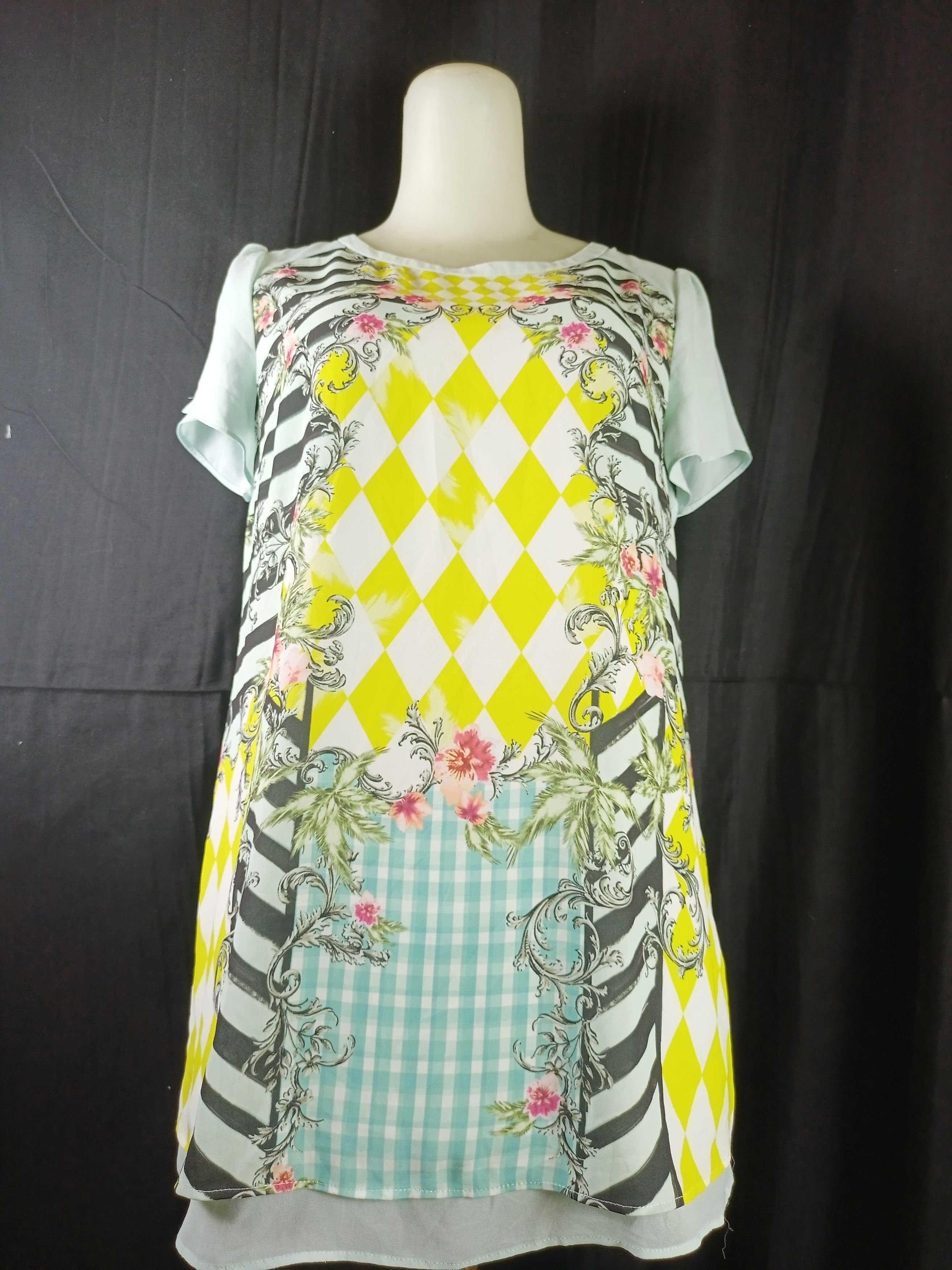 Other ISABEY DE PARIS Women's Dress Multicolor Floral Print Size XS / US 0-2 / IT 36-38 - 1 Thumbnail