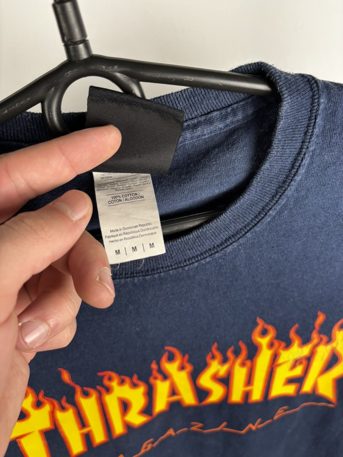 Thrasher × Vintage Trasher Big Logo vintage t shirt size M Size US M / EU 48-50 / 2 - 3 Thumbnail